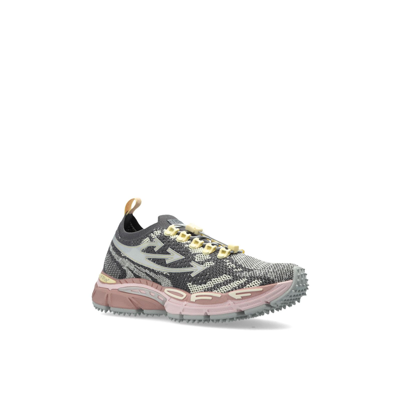 Off-White OFF-WHITE Be Right Back Gray/Pink Sneakers New & Authentic Size US 7 / IT 37 - 2 Thumbnail