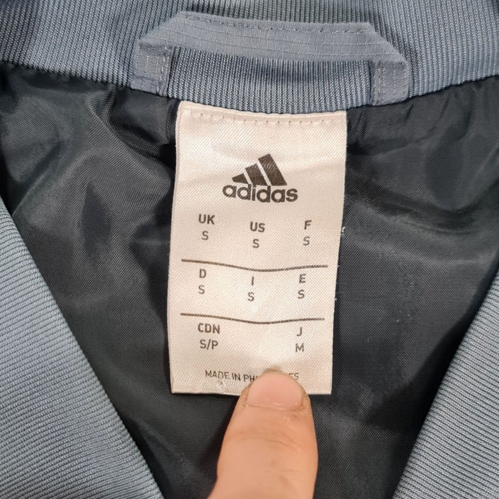 Vintage FC Bayern Munchen Mens Jacket Grey Small 2018 2019 Football Soccer CW7305 Size US S / EU 44-46 / 1 - 3 Thumbnail