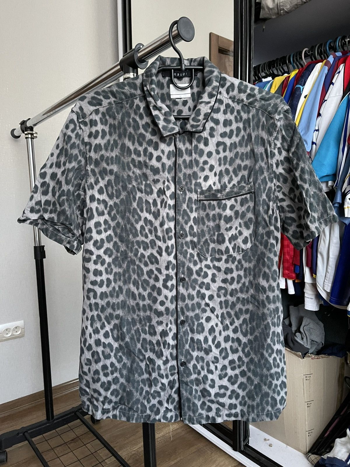 Ksubi Ksubi Leopard Shirt Button Up World Tour Size US M / EU 48-50 / 2 - 3 Thumbnail
