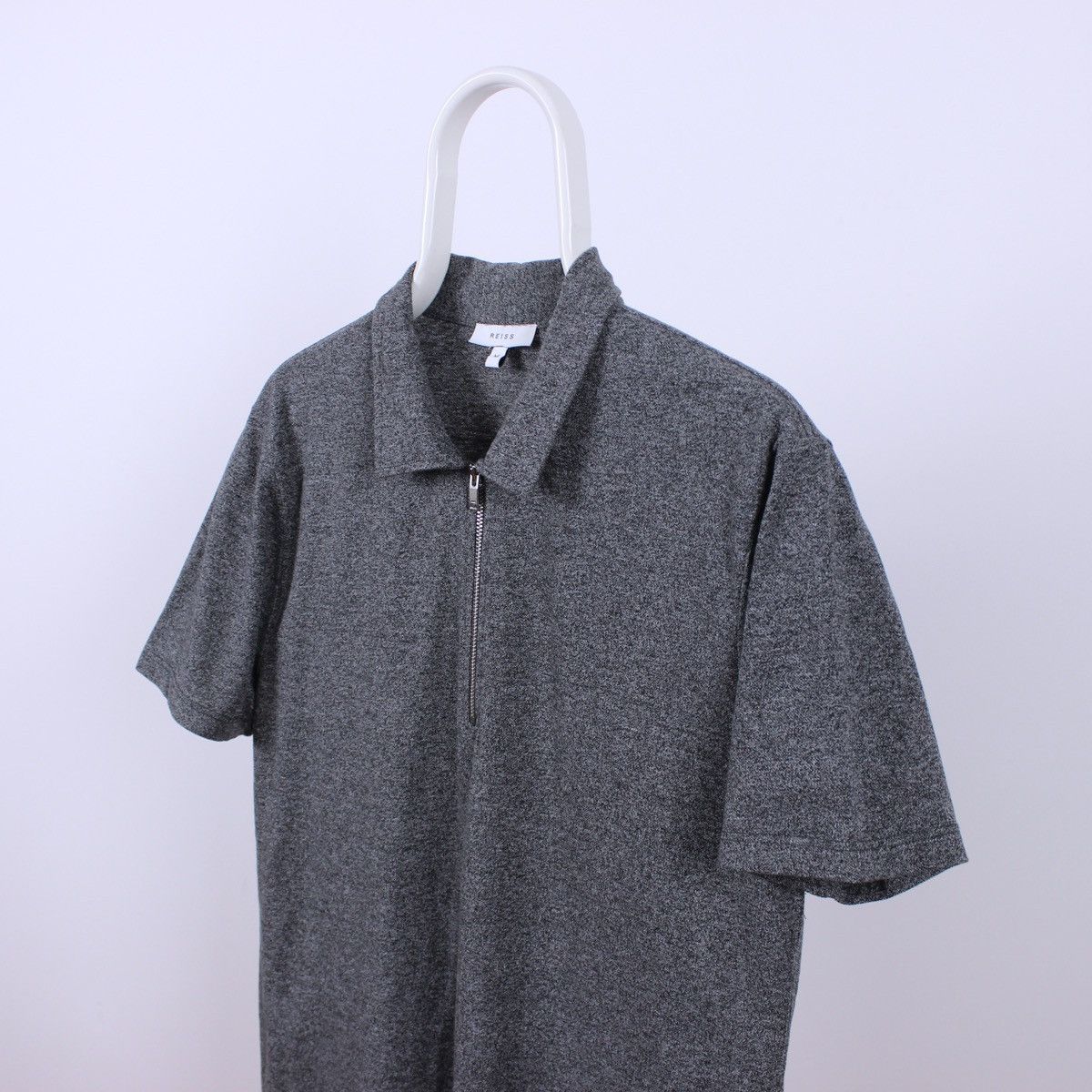 Reiss Reiss Zip Polo Short Sleeve Size US M / EU 48-50 / 2 - 1 Thumbnail