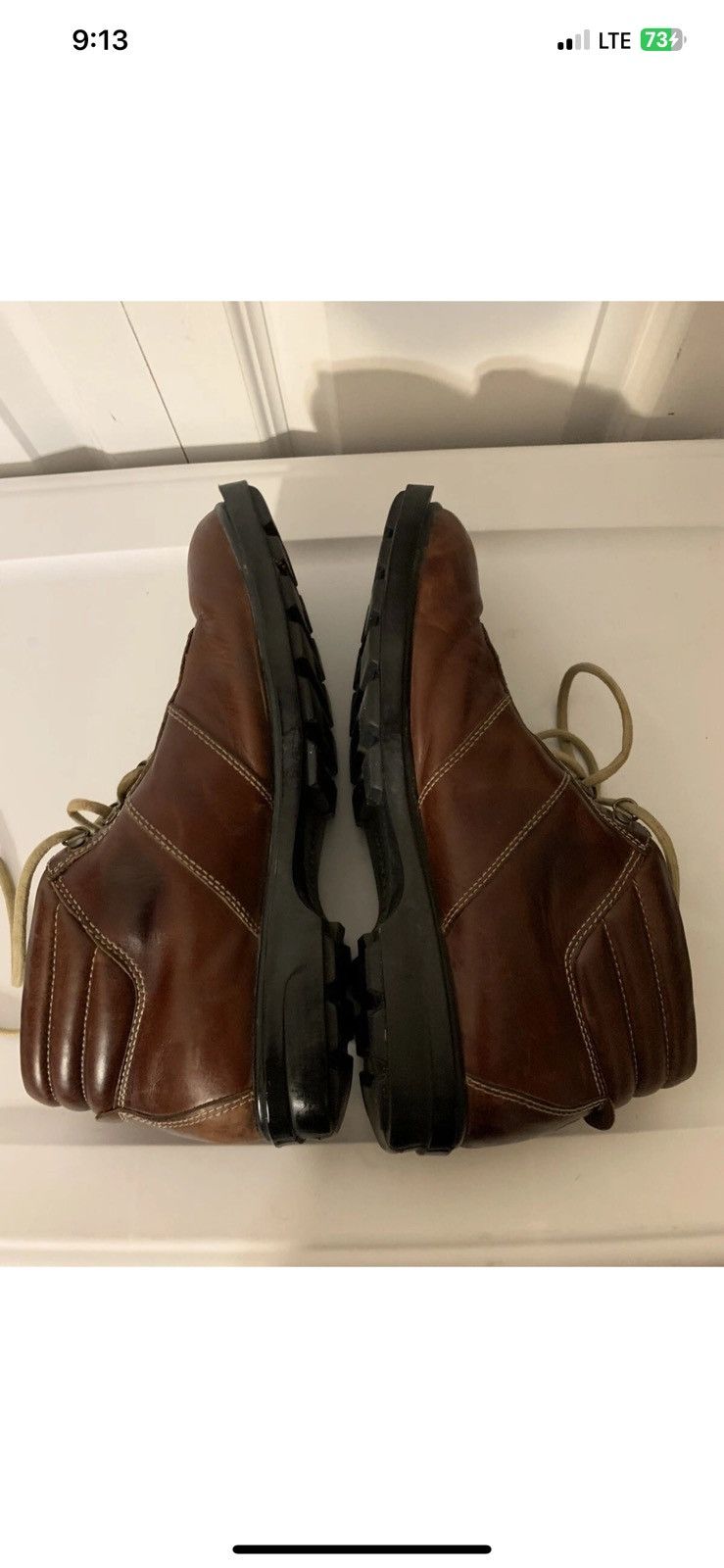 Cole Haan Cole haan mens sz 9M hiking boots shoes leather Size US 9 / EU 42 - 11 Thumbnail