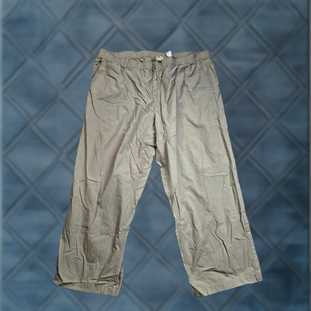 Vintage Columbia Mens Pants 2XL Brown Cotton Straight Leg Inseam 30" Chino Casual Travel Cargo Pocket Zipper Size US 39 - 1 Thumbnail