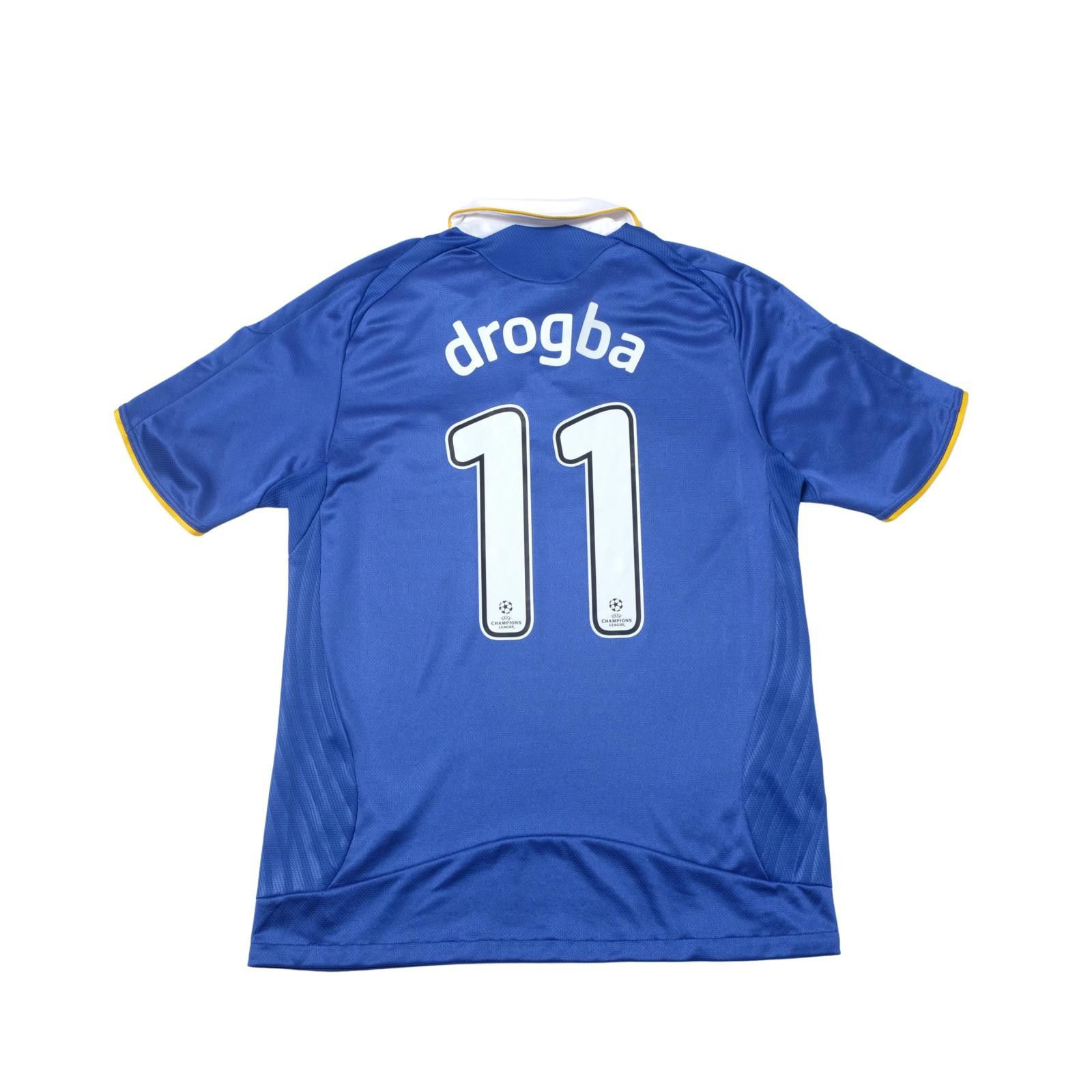 2008/09 Chelsea Home Shirt Adidas Drogba (M)