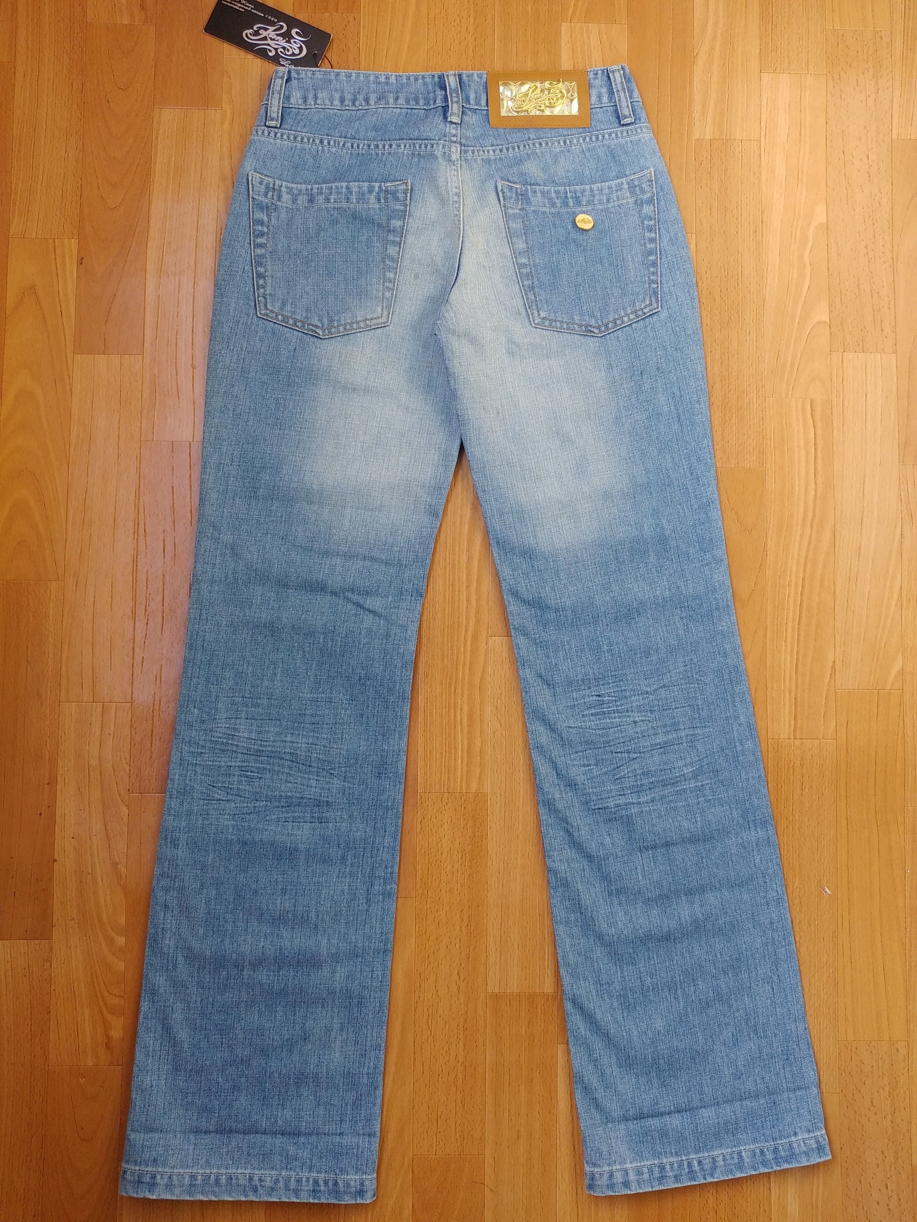 Karl Kani Womens KARL KANI jeans, blue vintage baggy Kani Ladies W 26 Size 26" / US 2 / IT 38 - 13 Thumbnail
