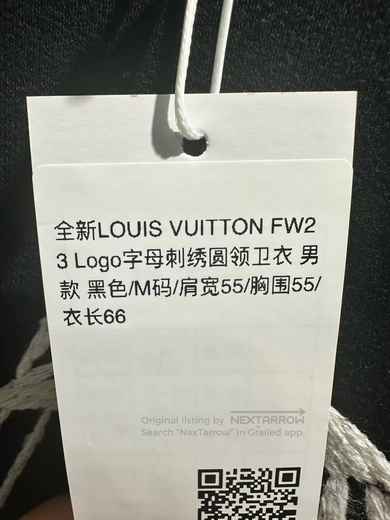 Louis Vuitton Louis Vuitton FW23 Logo monogram embroidered crewneck swea Size US M / EU 48-50 / 2 - 5 Thumbnail