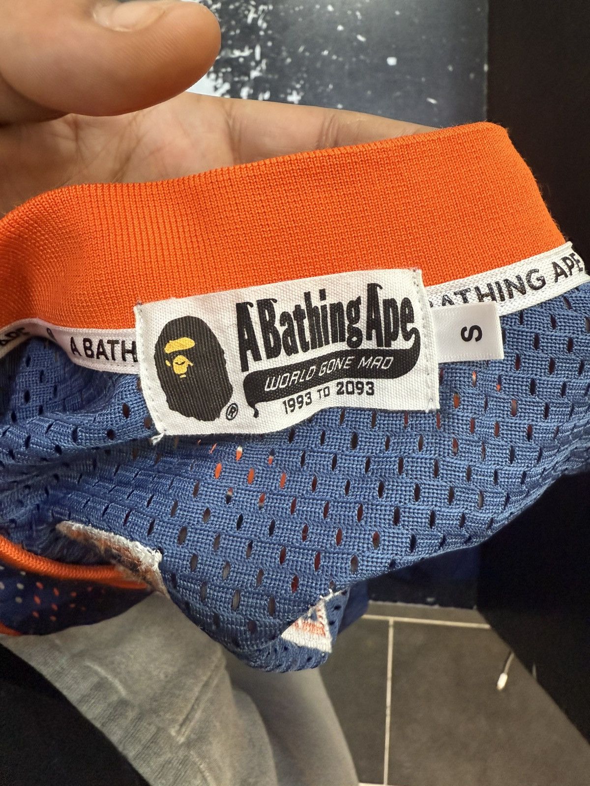 Bape Bape Basketball Blue and orange Camo Size US S / EU 44-46 / 1 - 3 Thumbnail