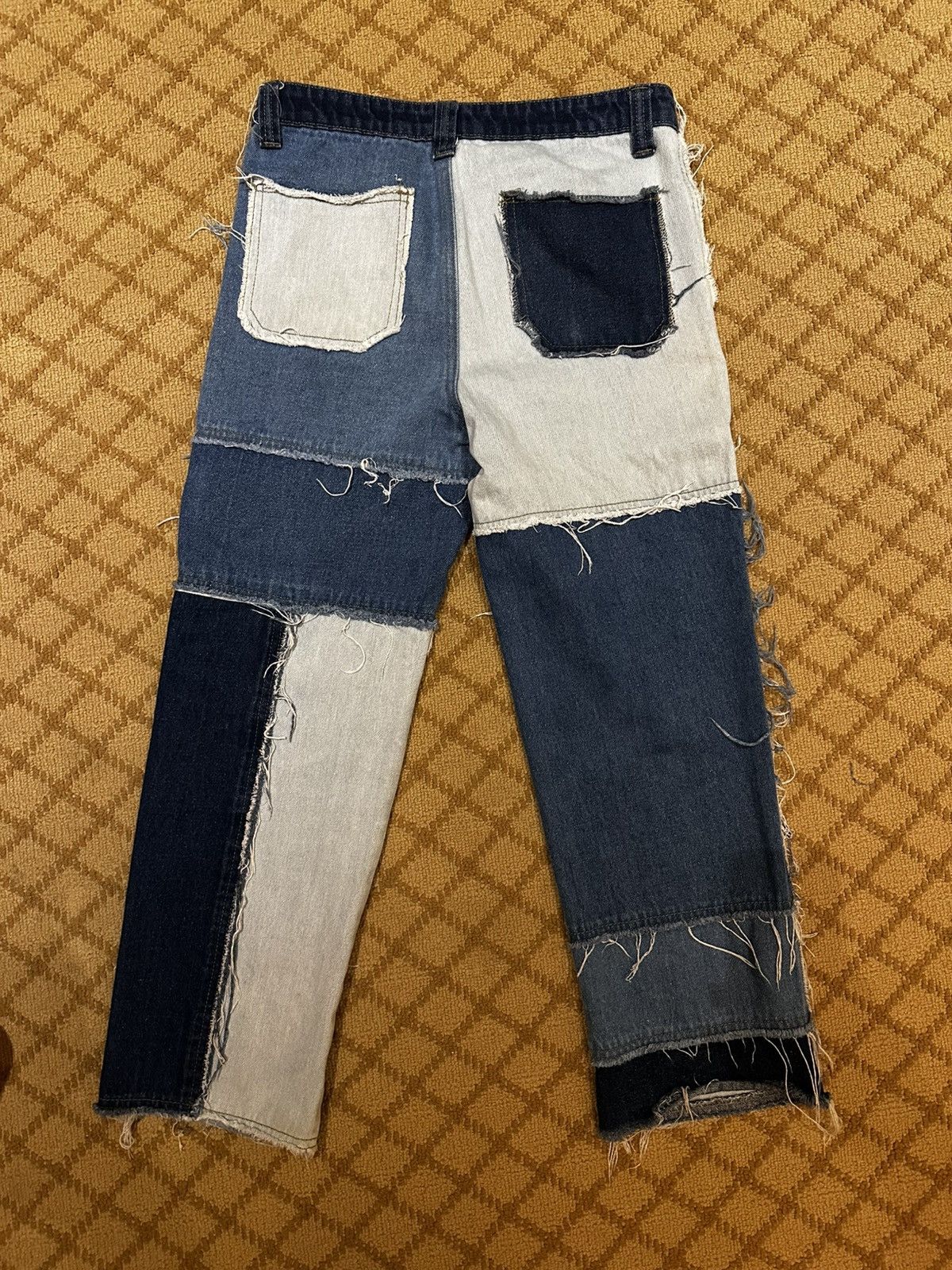 Jaded London Jaded Patchwork Denim Jeans Size US 28 / EU 44 - 3 Thumbnail
