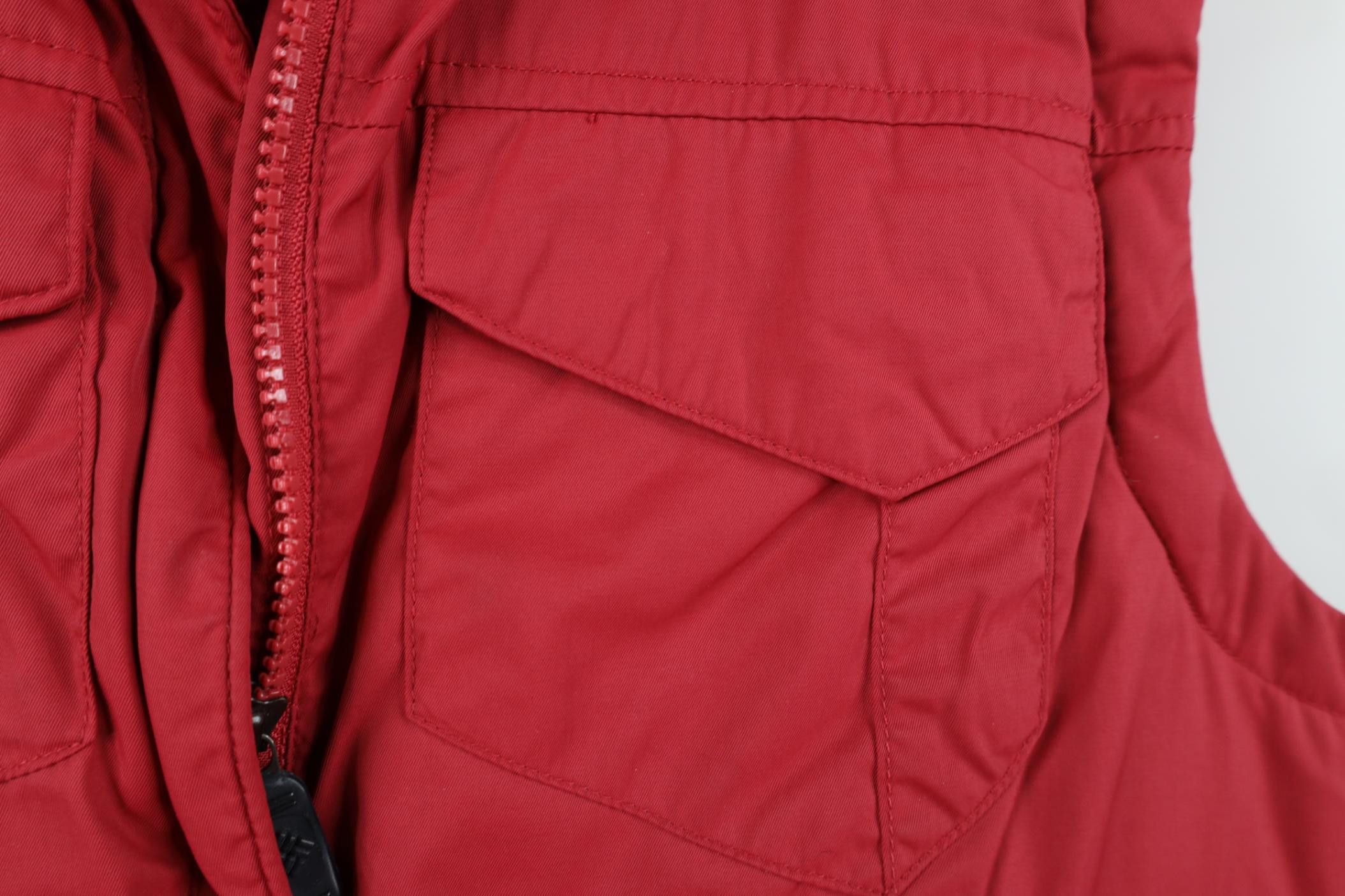 Columbia Vintage Y2K Columbia Star Duck Down Puffer Vest Jacket Red Size S / US 4 / IT 40 - 6 Thumbnail
