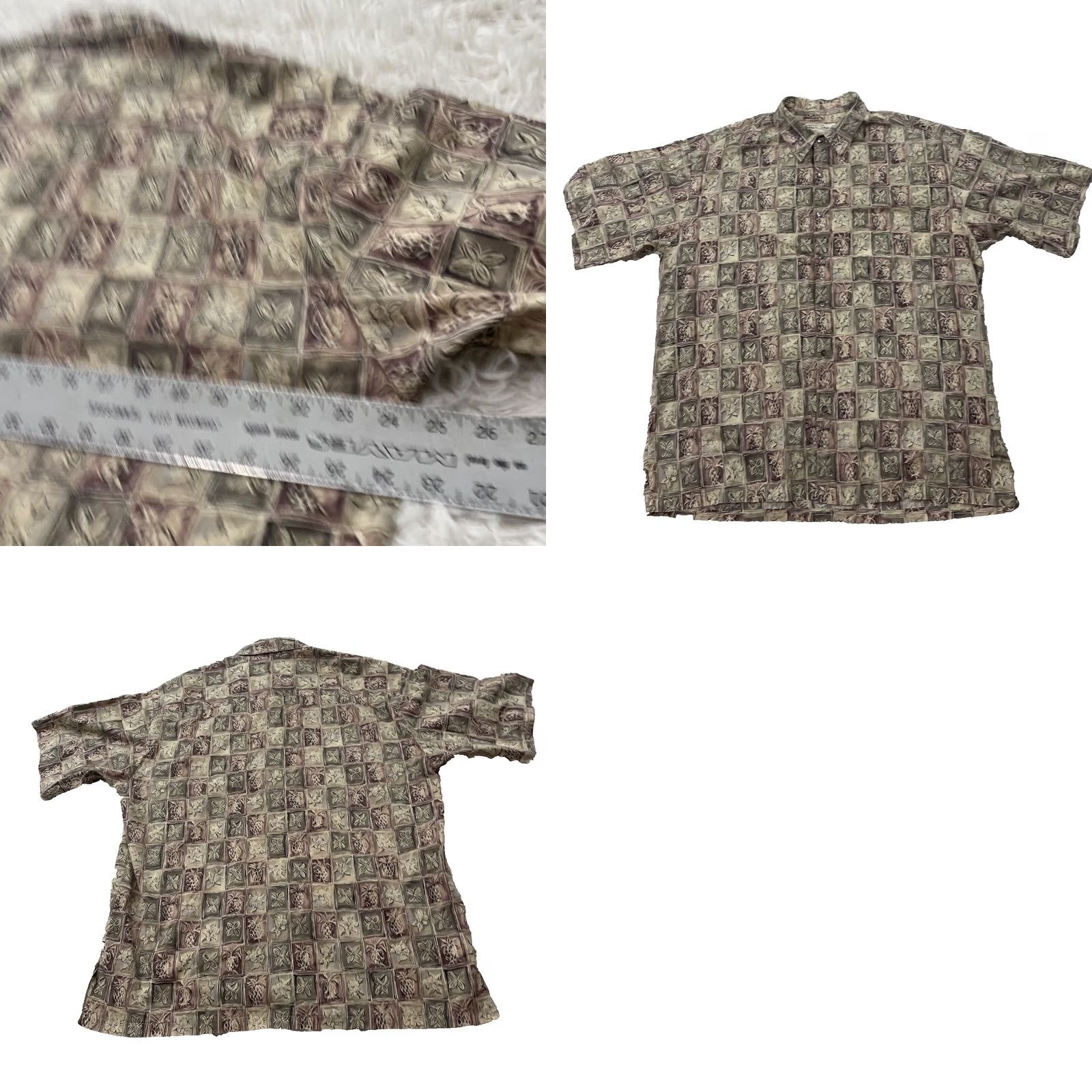 Tori Richard VINTAGE Tori Richard Hawaiian Art Shirt Men L Cotton Lawn Made USA Brown Pineapple Shirt Size US L / EU 52-54 / 3 - 10 Thumbnail