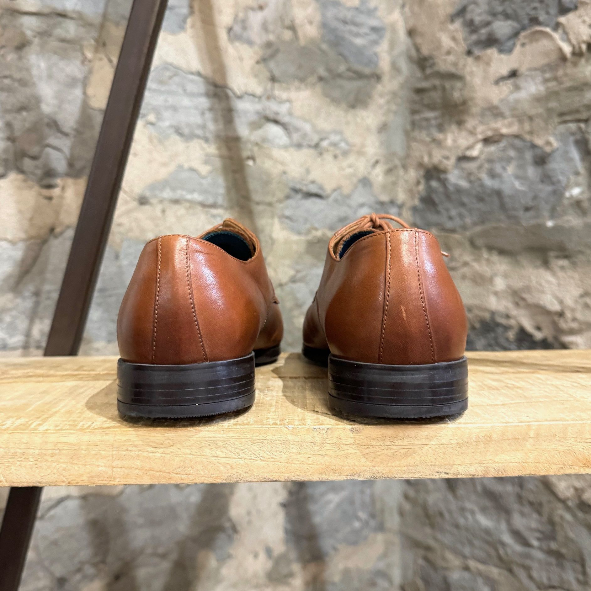 Paul Smith PS Paul Smith Brown Leather Daniel Lace-up Shoes Size US 10 / EU 43 - 5 Thumbnail