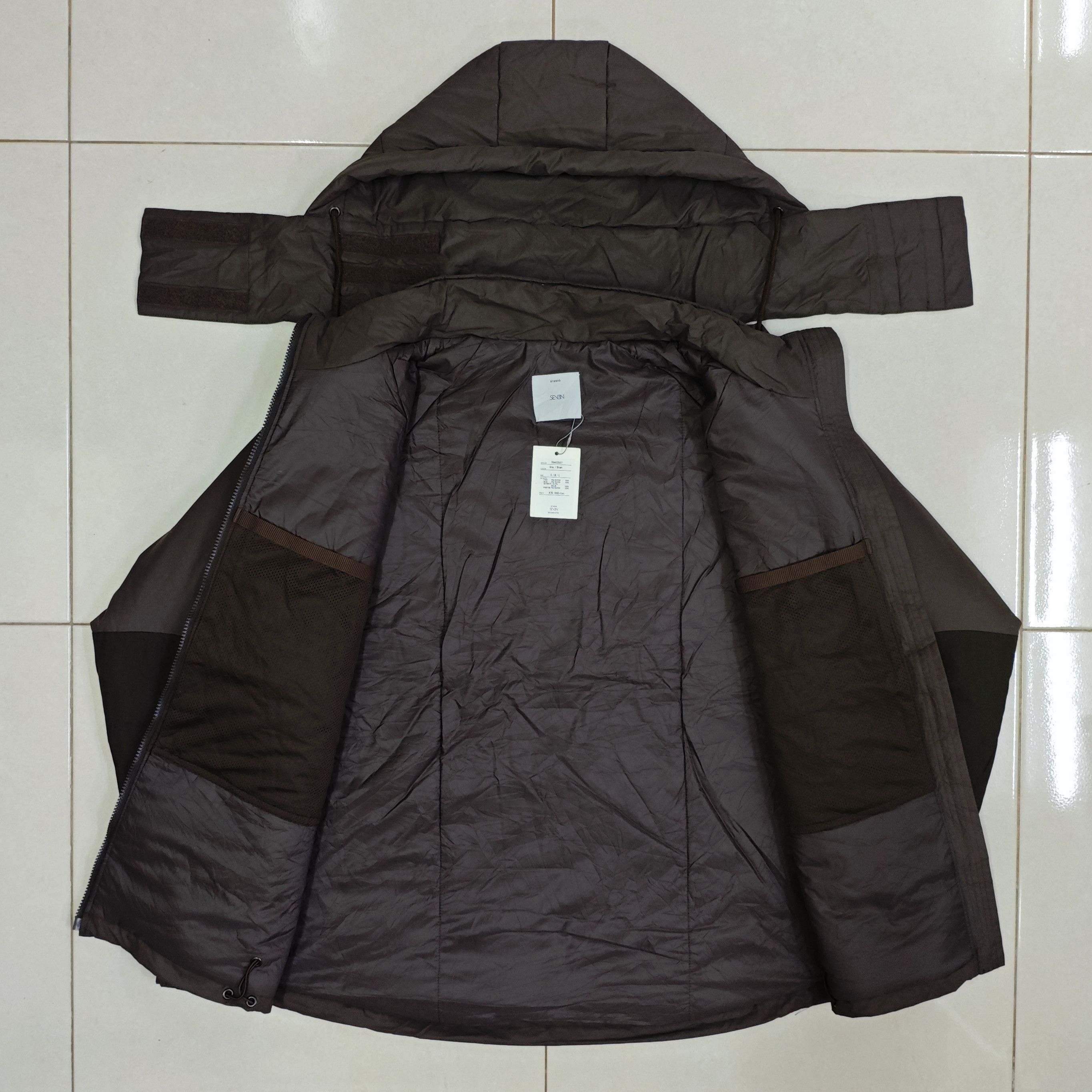 Studio Seven STUDIO SEVEN By Naoto Exile Deadstock Tactical Brown Puffer Size US L / EU 52-54 / 3 - 6 Thumbnail