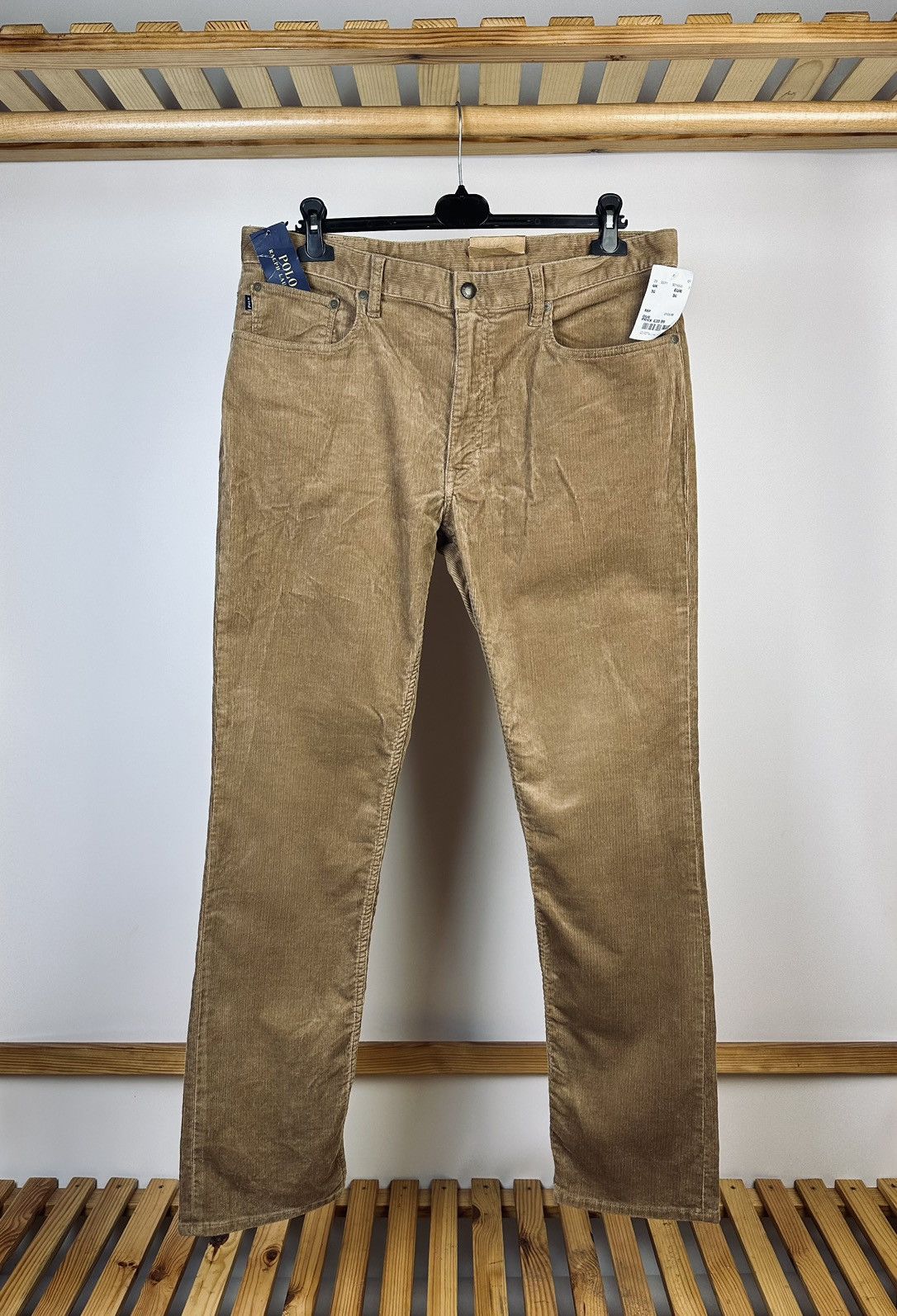 Polo Ralph Lauren Men’s Polo Ralph Lauren Velvet Pants Brown Corduroy Size 36 Size US 36 / EU 52 - 1 Thumbnail