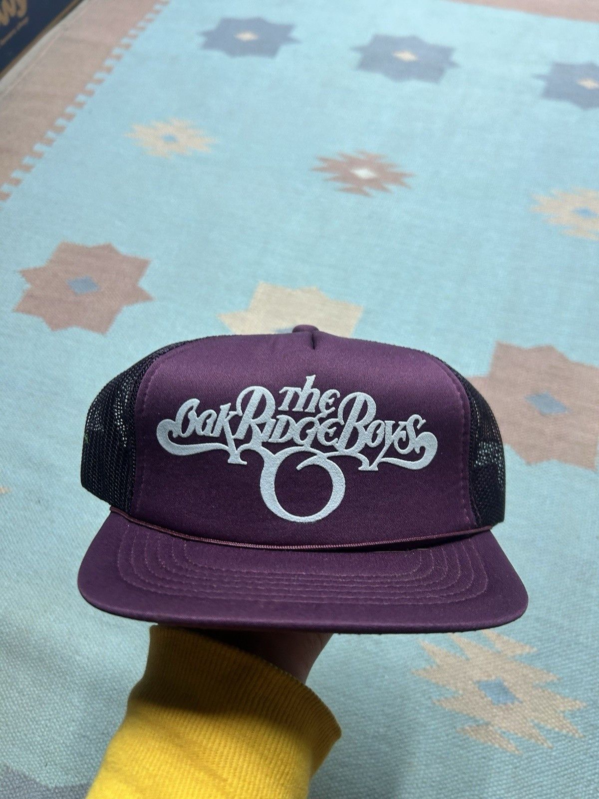 Vintage Vtg trucker hat oak ridge boys spell out logo country music Size ONE SIZE - 2 Thumbnail