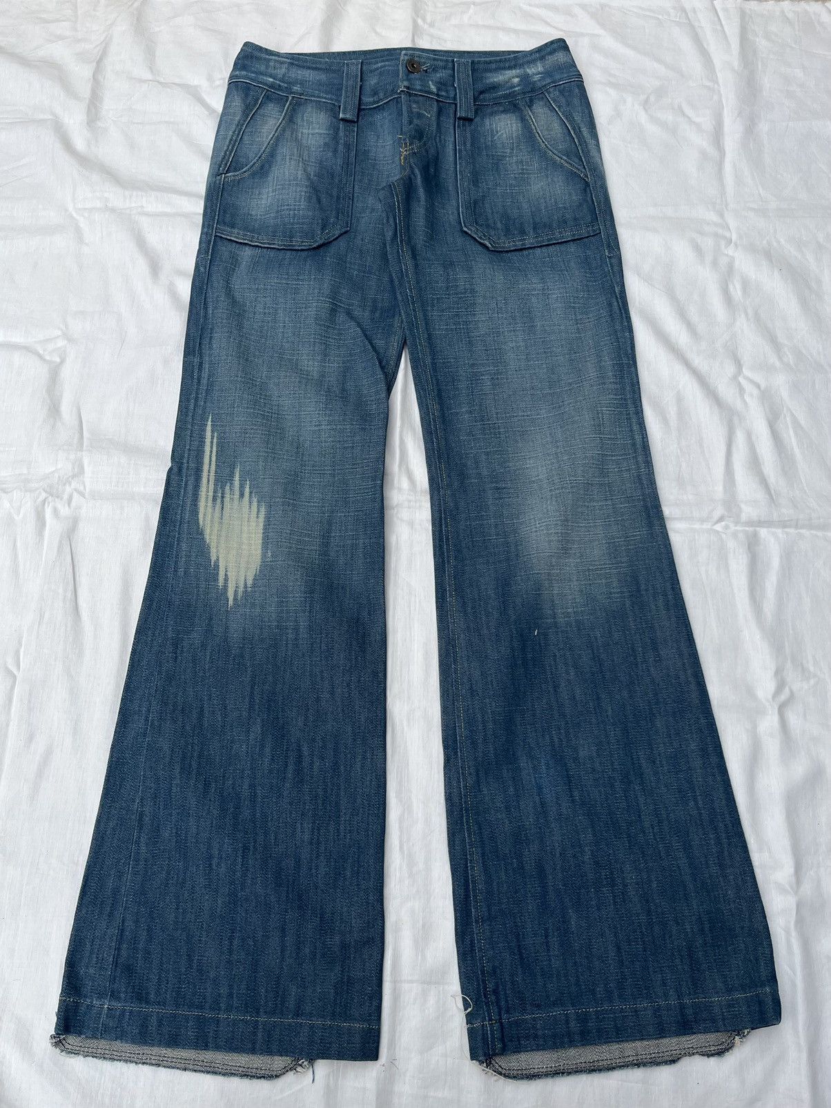Diesel 31" Diesel Jeans Rare Pocket Bootcut Size 31" - 1 Thumbnail