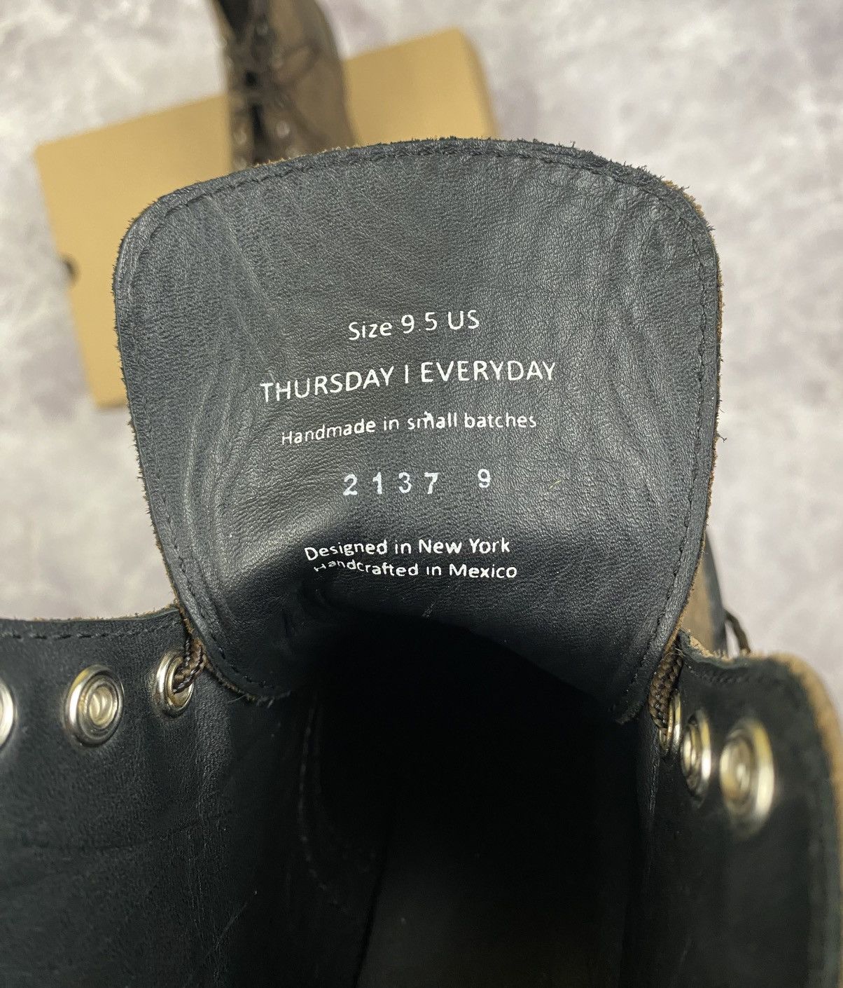 Thursday Boot Company Thursday Boot Co Captain Tobacco/Brown Leather Boots Sz:40.5 Size US 7.5 / EU 40-41 - 2 Thumbnail
