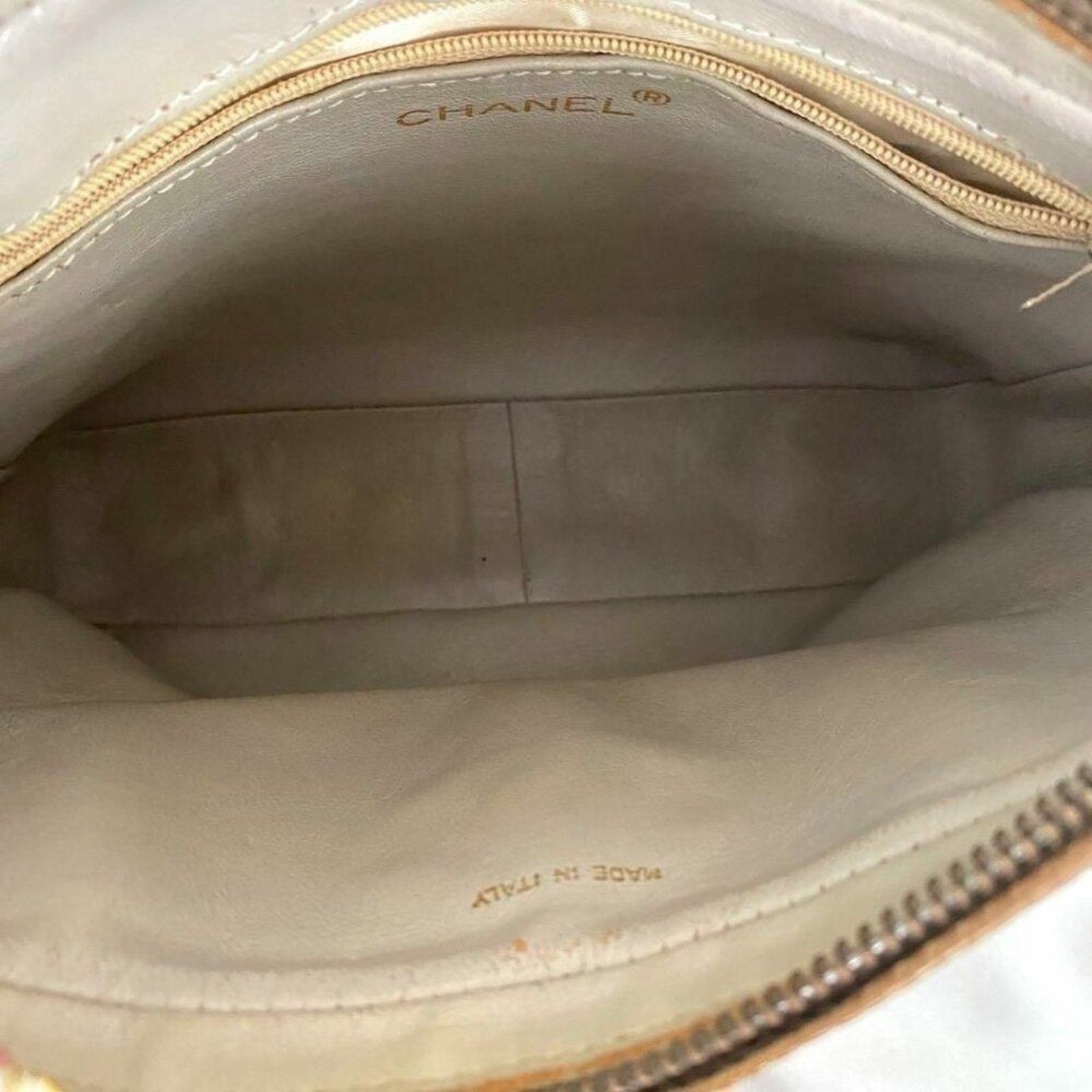 Chanel Vintage Chanel Tan Lizard Camera Bag Chain Strap and Tassel Size ONE SIZE - 5 Thumbnail