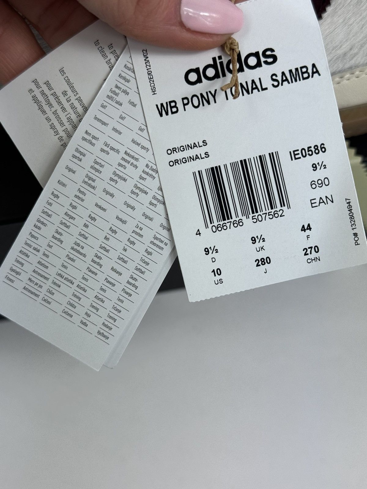Adidas × Wales Bonner ADIDAS X WALES BONNER WHITE PONY SNEAKERS Size US 10 / EU 43 - 13 Thumbnail