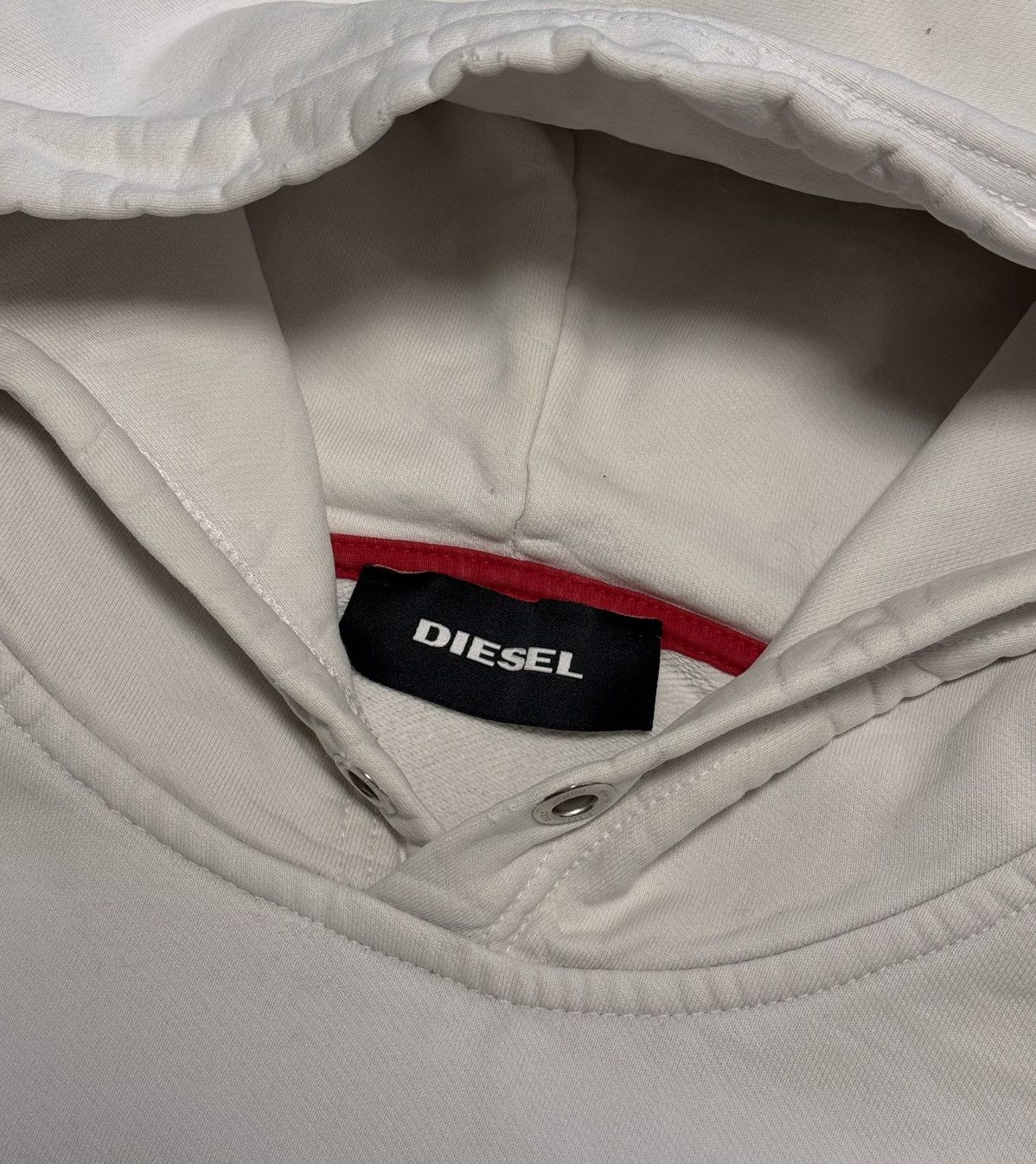 Diesel × Vintage Vintage y2k Diesel Big Logo Hoodie Size US S / EU 44-46 / 1 - 7 Thumbnail