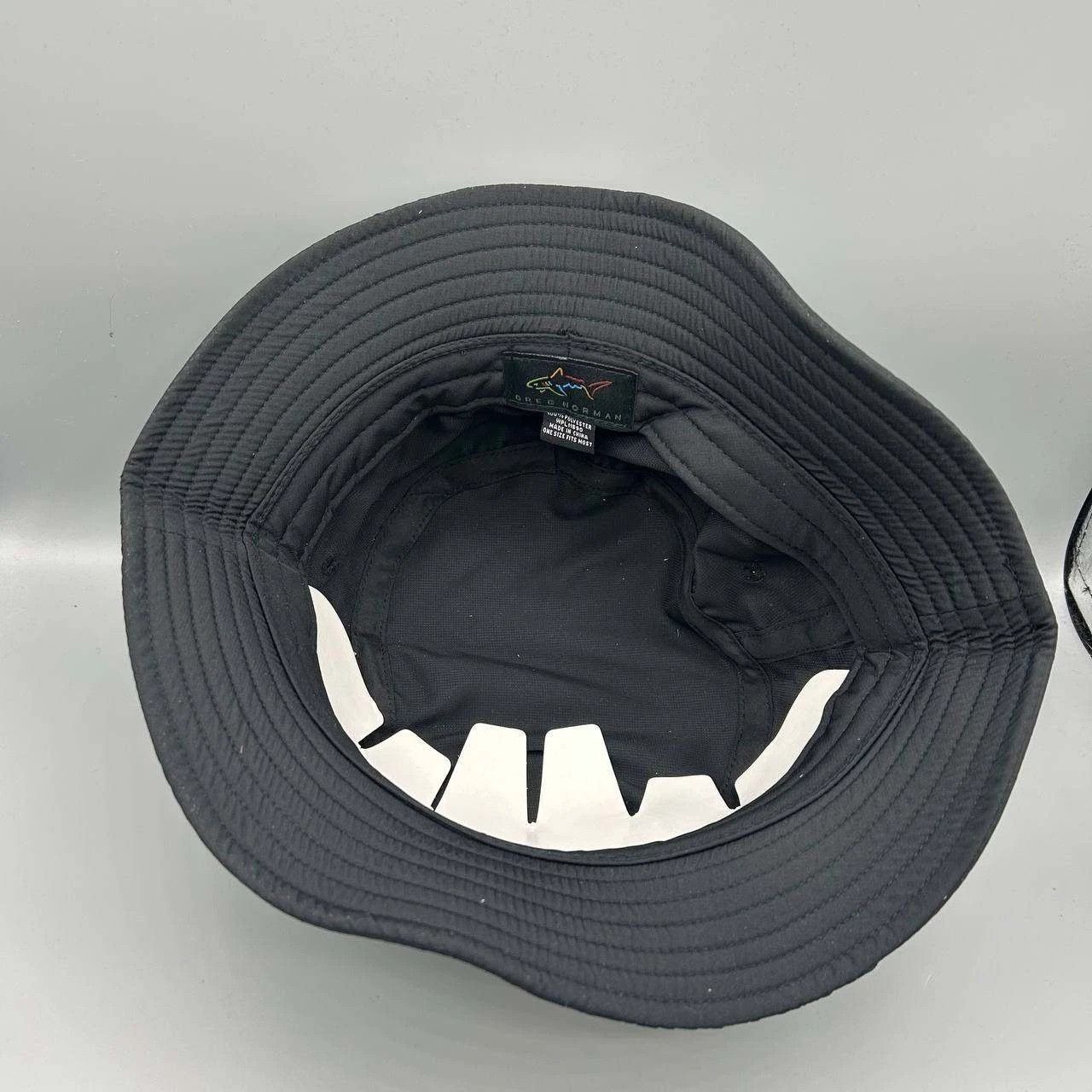Greg Norman Greg Norman Golf Hat Men Black Embroidered Bucket Cap New Size ONE SIZE - 7 Thumbnail