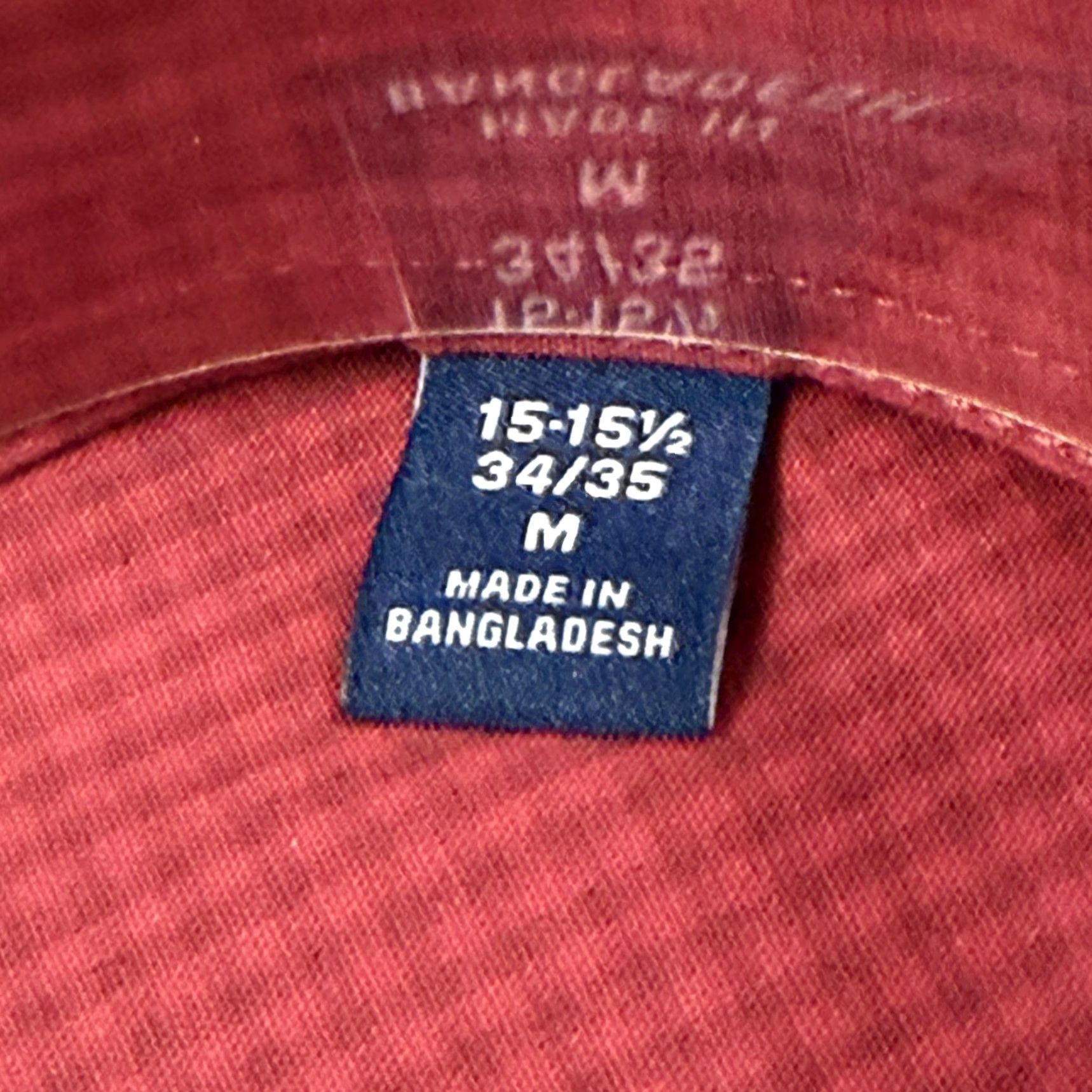 Izod IZOD Shirt Mens M Red All-Over Stretch Regular Button-Down 15-15.5 34-35 Dress Shirt Wrinkle-Resistant Check Collar-Down Vintage No Size US M / EU 48-50 / 2 - 5 Thumbnail