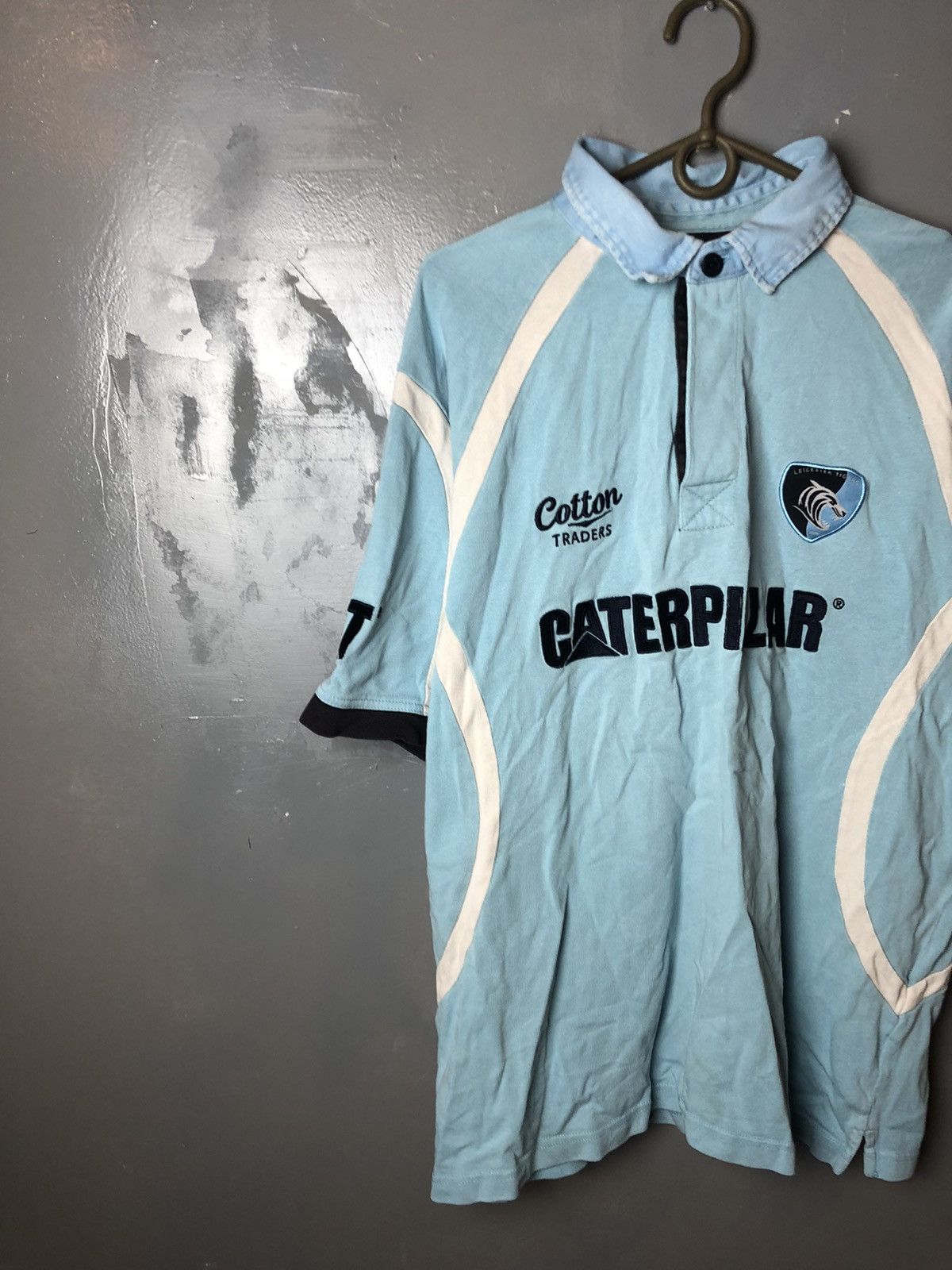 Vintage Vintage men’s rugby jersey size L Cotton Size US L / EU 52-54 / 3 - 2 Thumbnail