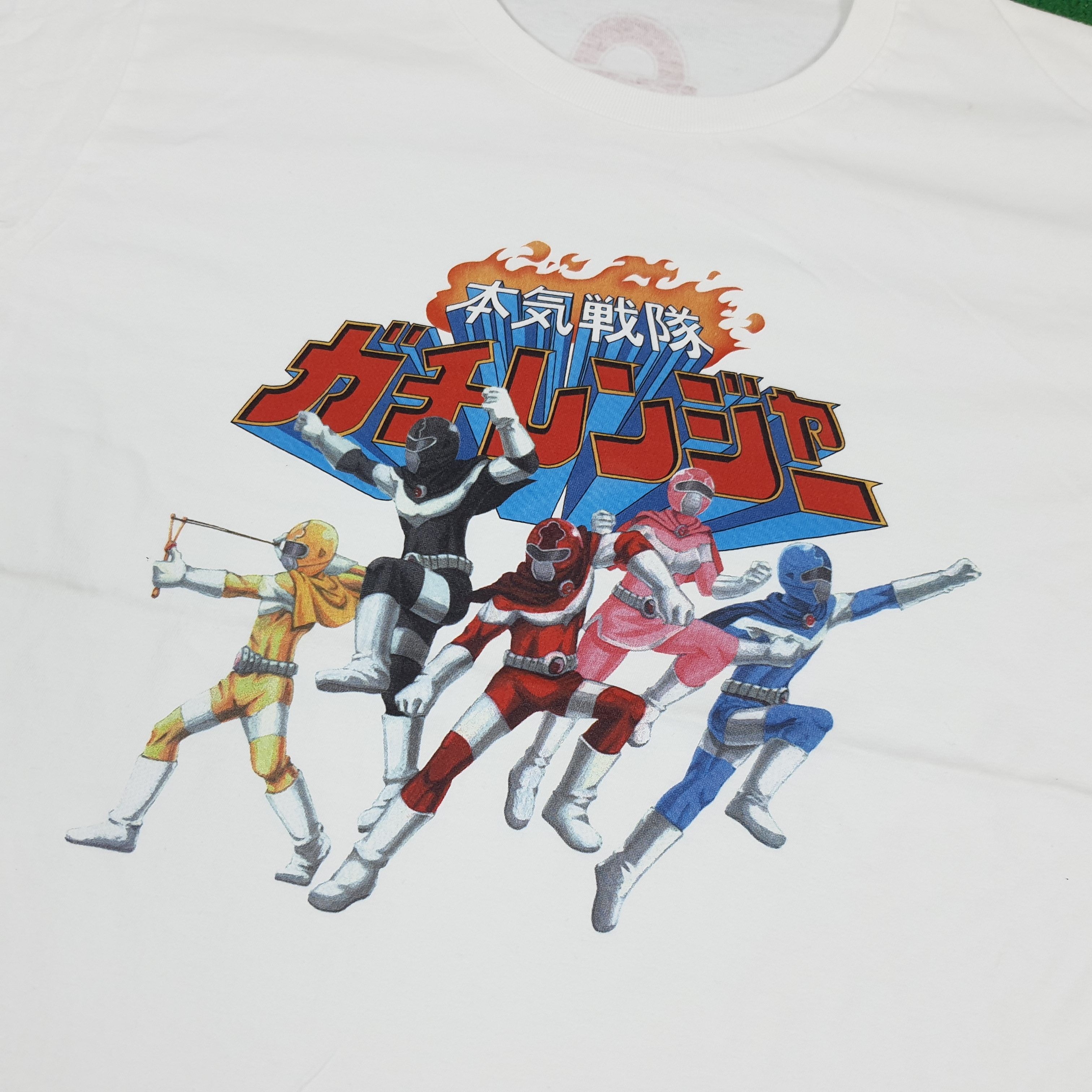 Japanese Brand Vintage Super Sentai Gachirangers T-shirt Size US L / EU 52-54 / 3 - 2 Thumbnail