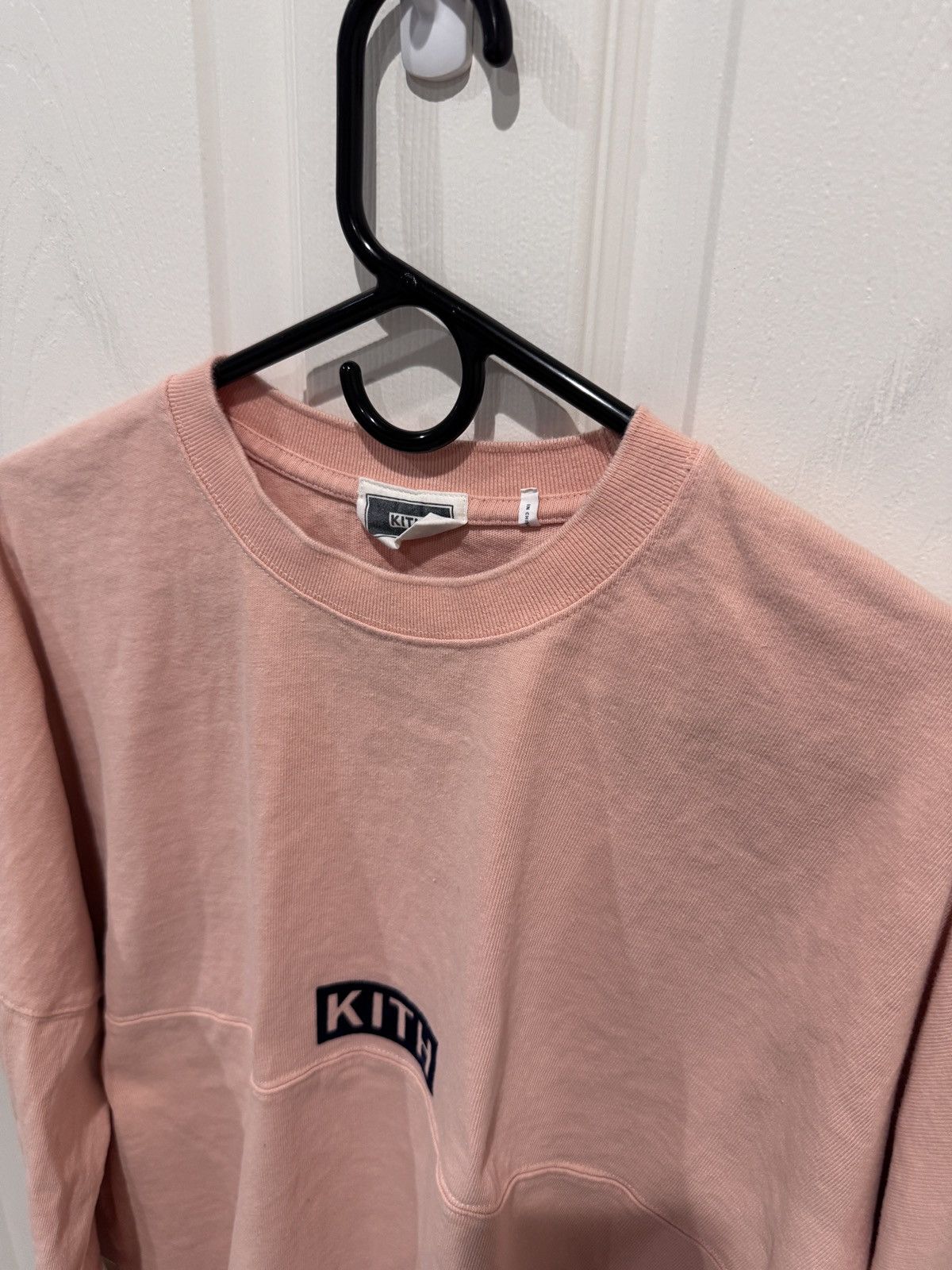 Kith Kith Track Paneled Pink LS Shirt Tee Size L (fits L-XL) Size US L / EU 52-54 / 3 - 4 Thumbnail
