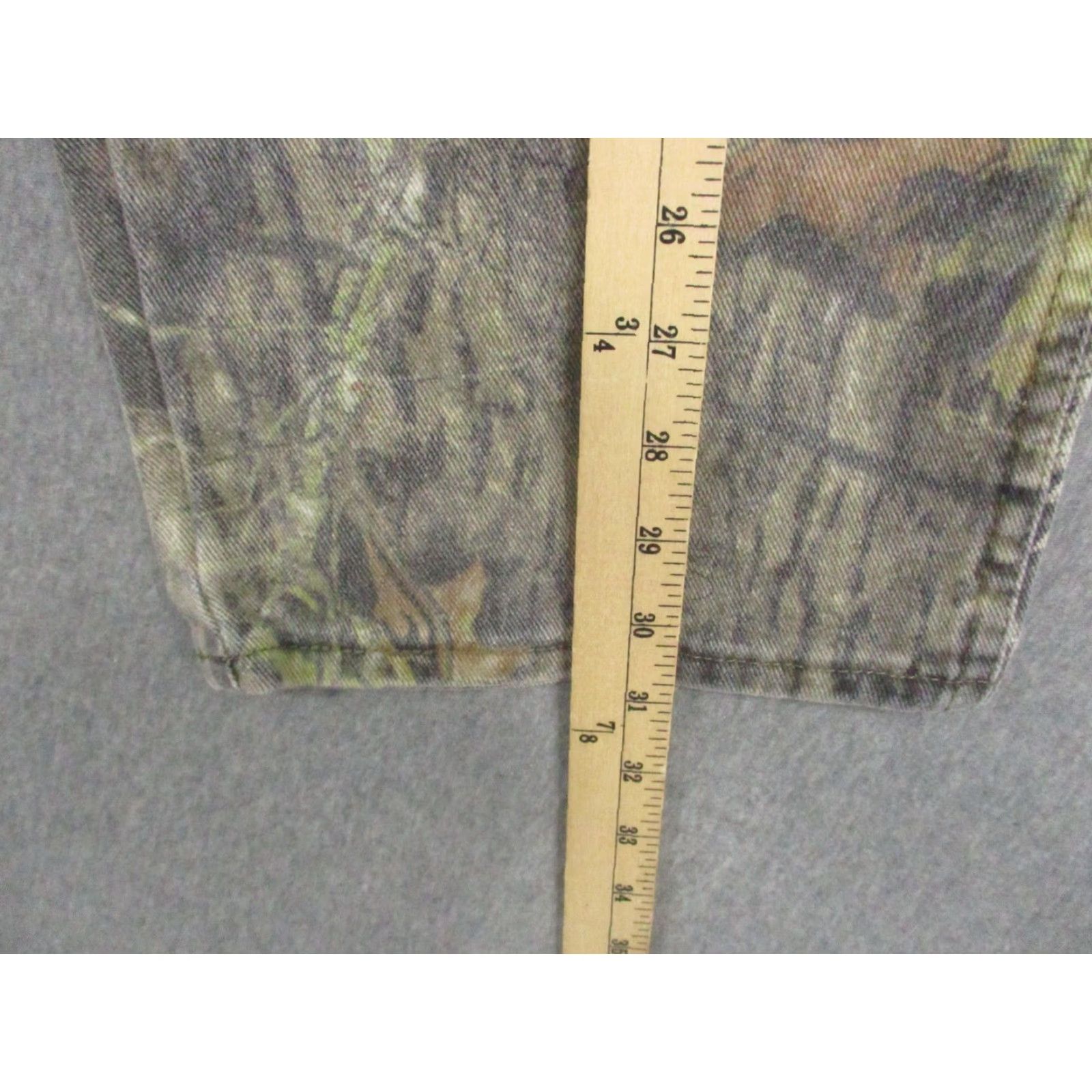 Wrangler VINTAGE Wrangler Jeans Mens 34x30 Camouflage Camo Hunting Double Knee Workwear Outdoor Denim Cotton Jeans Mens 34x30 Camouflage Size US 34 / EU 50 - 7 Thumbnail