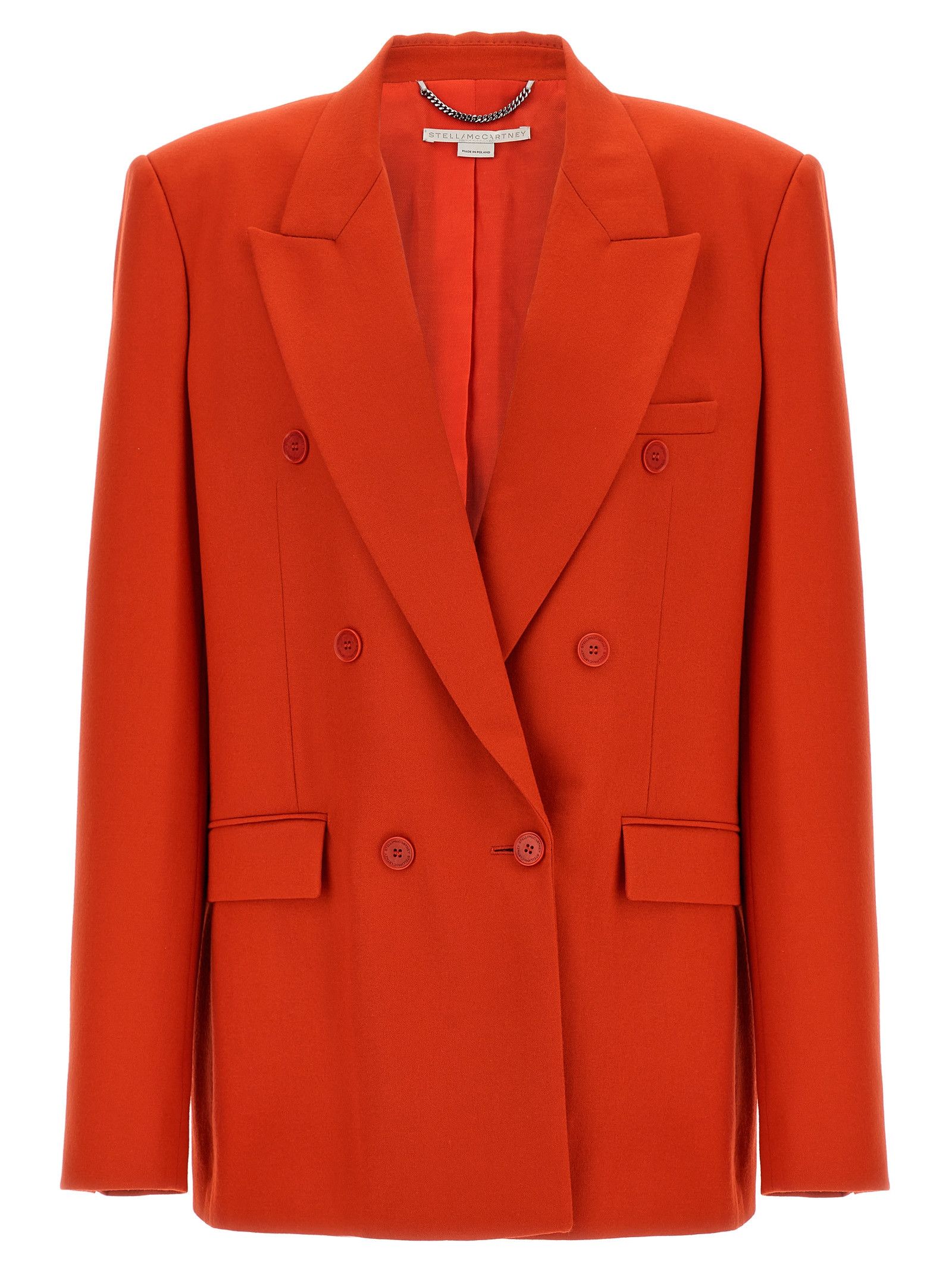Stella McCartney Double-Breasted Wool Blazer Size S / US 4 / IT 40 - 1 Thumbnail