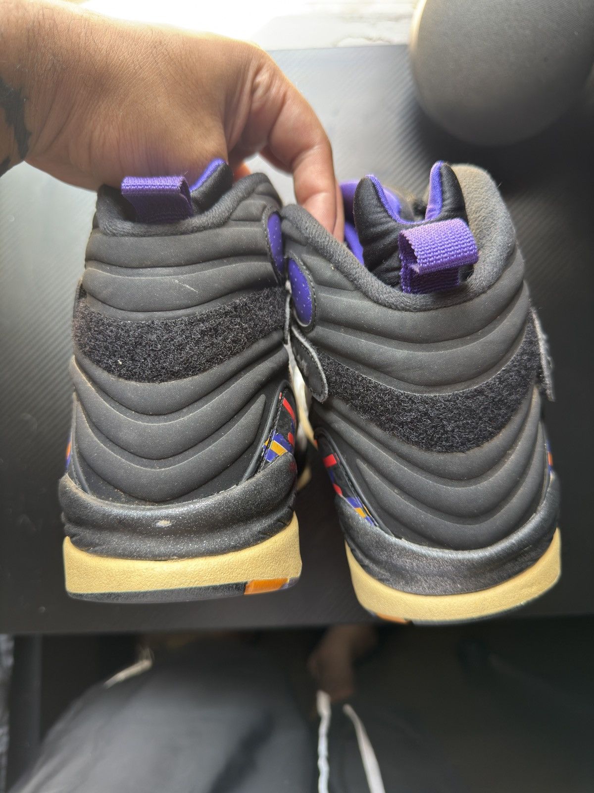 Jordan Brand Air Jordan Retro 8 Three Peat Size US 10.5 / EU 43-44 - 6 Thumbnail