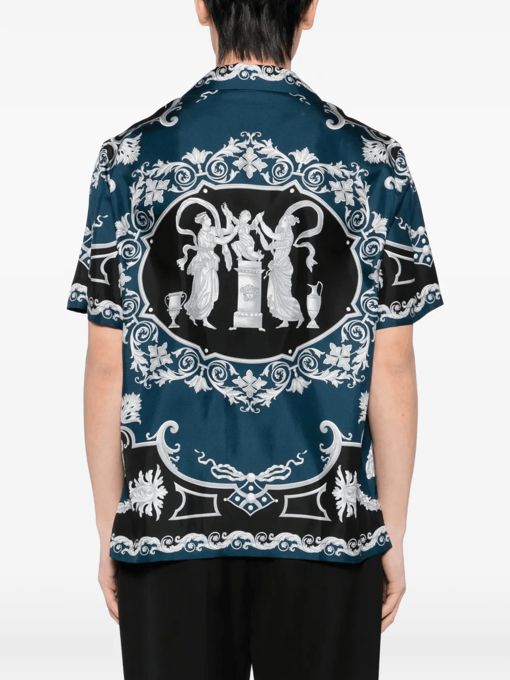 Other Printed Twill Slim Shirt Size US M / EU 48-50 / 2 - 2 Thumbnail