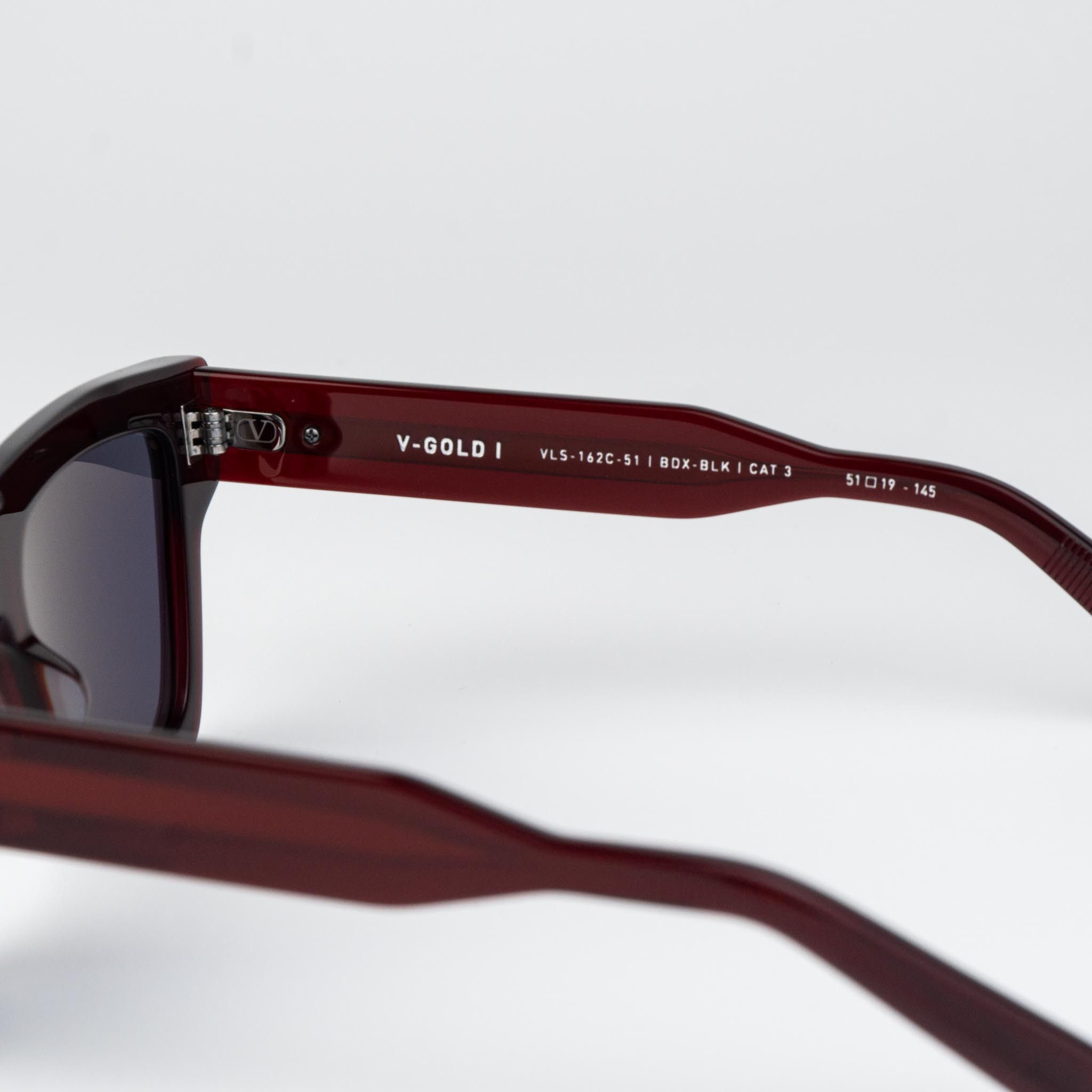 Valentino Valentino Women Sunglasses Grey Square V-GOLD I VLS-162 C Size ONE SIZE - 8 Thumbnail