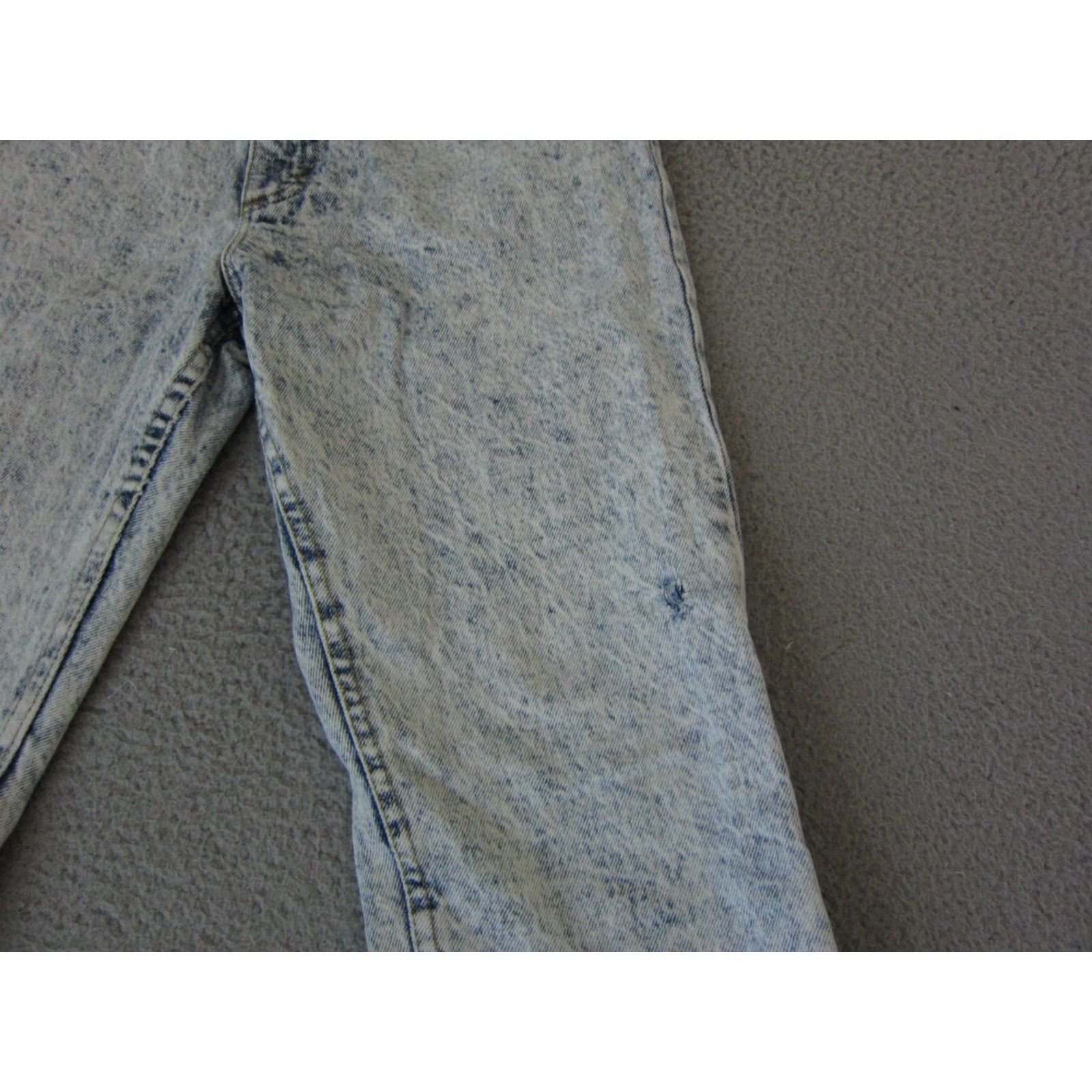 Lee Vintage LEE Jeans Mens 30W x 30L Denim 60s 70s Made in USA Acid Wash Zip Adult Jeans Mens 30 Blue Regular Straight 90s USA Size US 30 / EU 46 - 7 Thumbnail