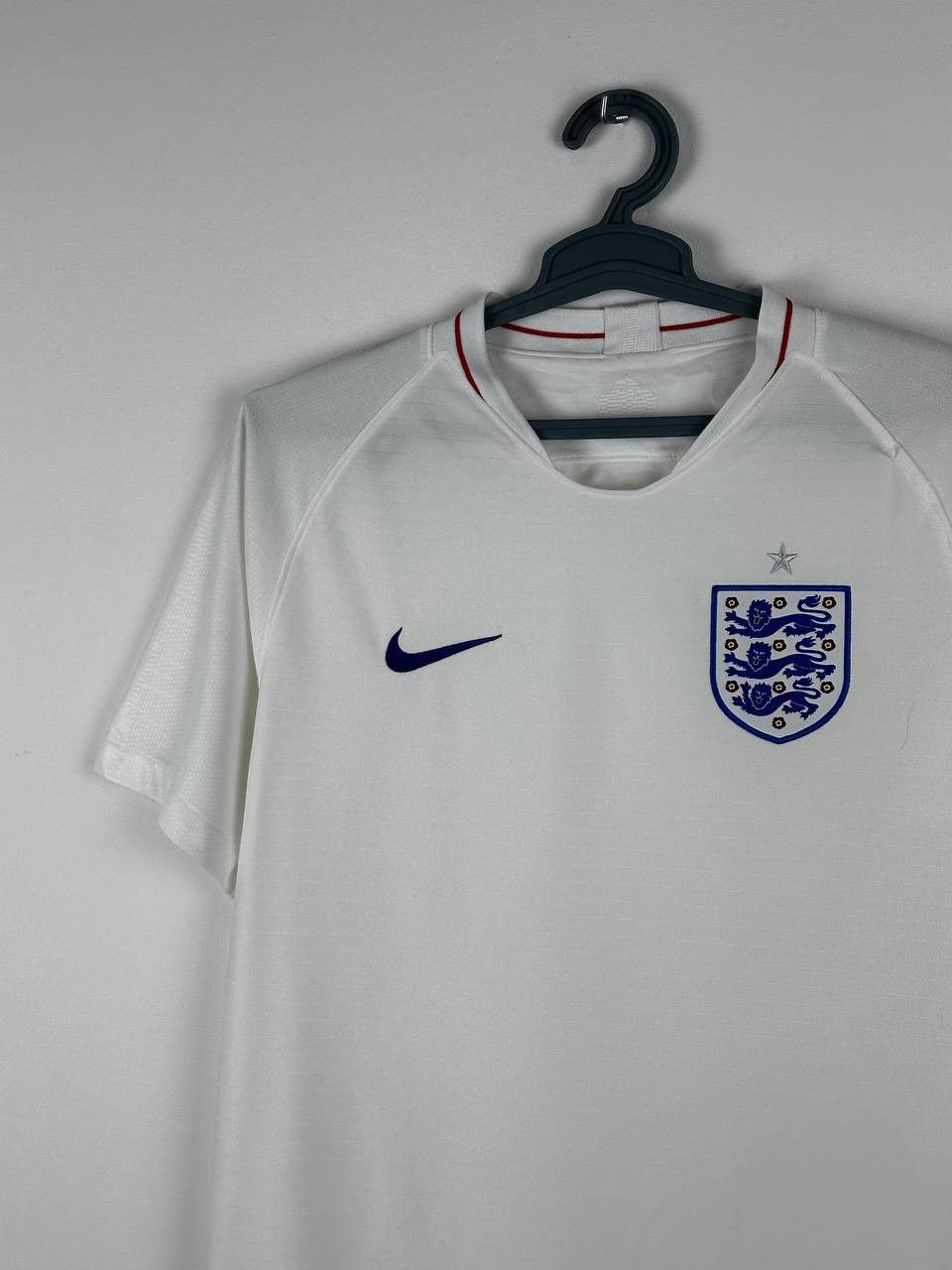 Nike × Vintage ENGLAND Nike WORLD CUP FOOTBALL HOME JERSEY #7 BECKHAM Size US L / EU 52-54 / 3 - 3 Thumbnail