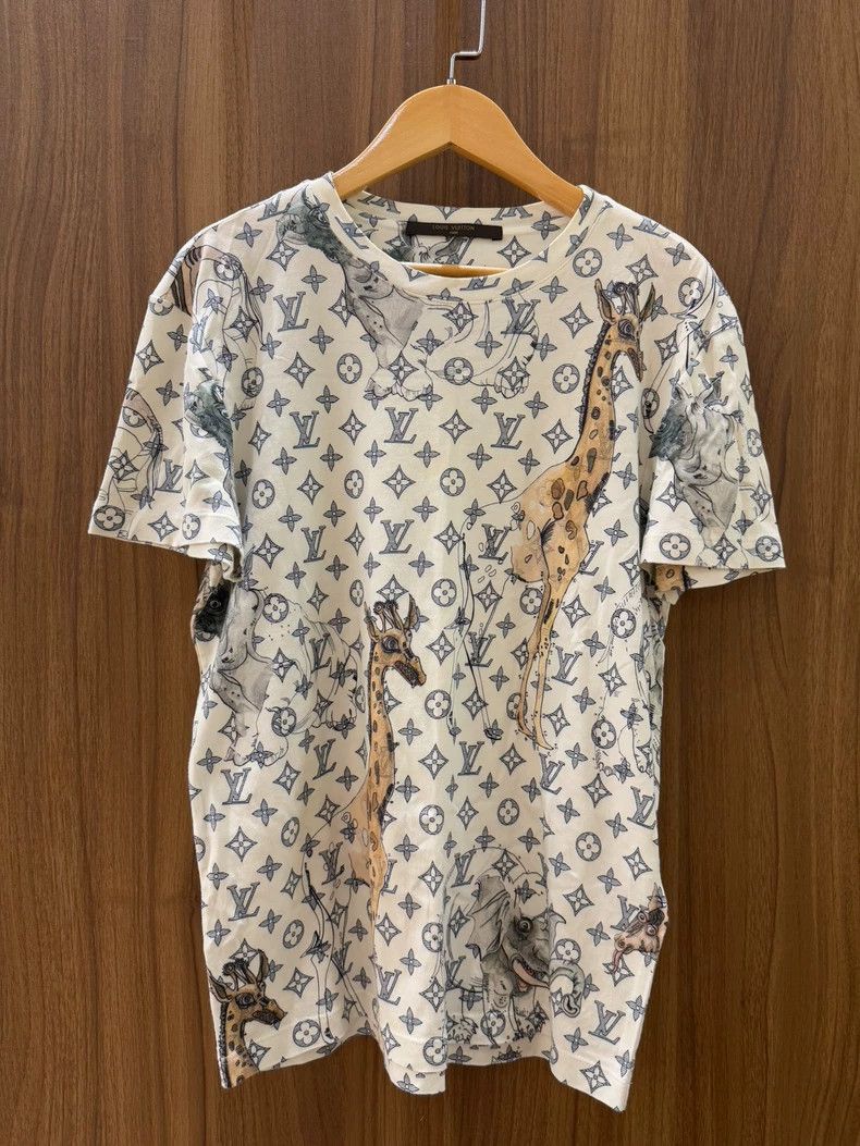 Louis Vuitton Louis Vuitton Presbyopic giraffe short sleeve Size US XXS / EU 40 - 1 Thumbnail