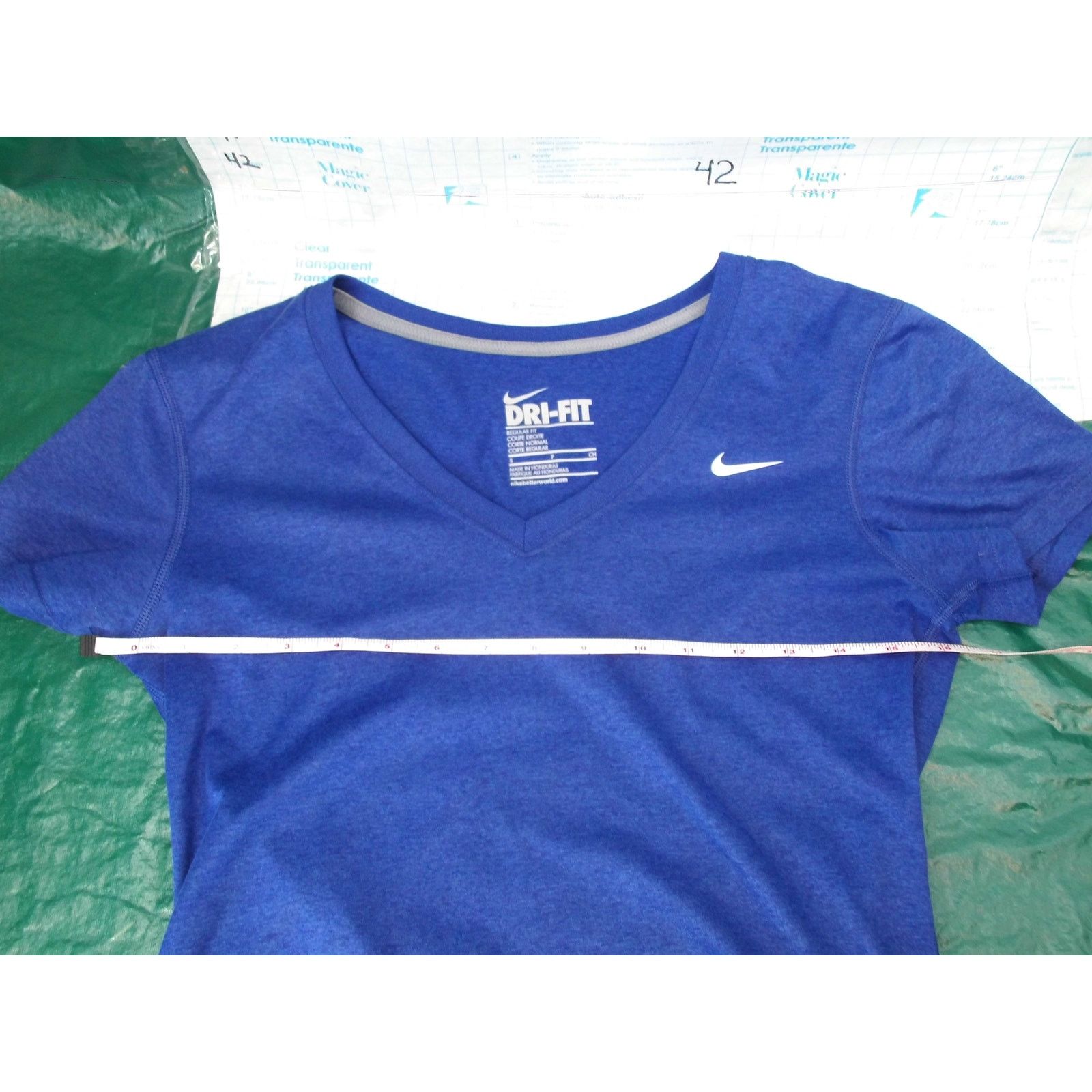 Nike Nike DriFit Small/Petite/Child Purple Athletic Wear Shirt Size S / US 4 / IT 40 - 3 Thumbnail