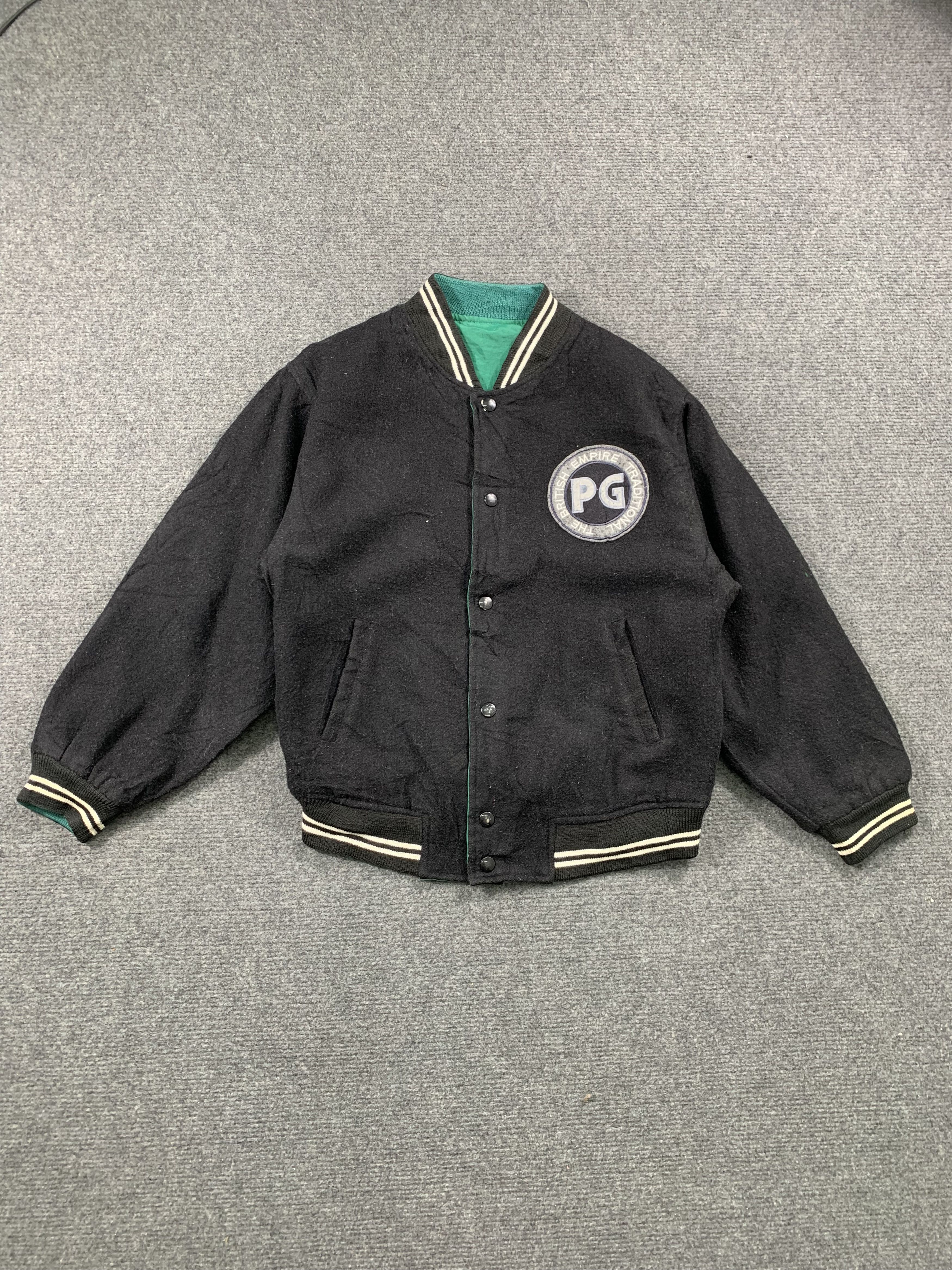 Japanese Brand Vintage Japanese Brand Reversible Varsity Jacket Size US S / EU 44-46 / 1 - 1 Thumbnail
