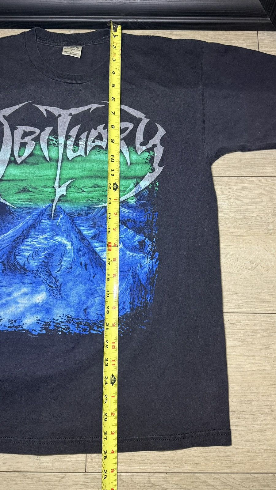 Giant Vintage 2000s Orbituary Frozen In Time Album Promo Shirt Size US L / EU 52-54 / 3 - 6 Thumbnail