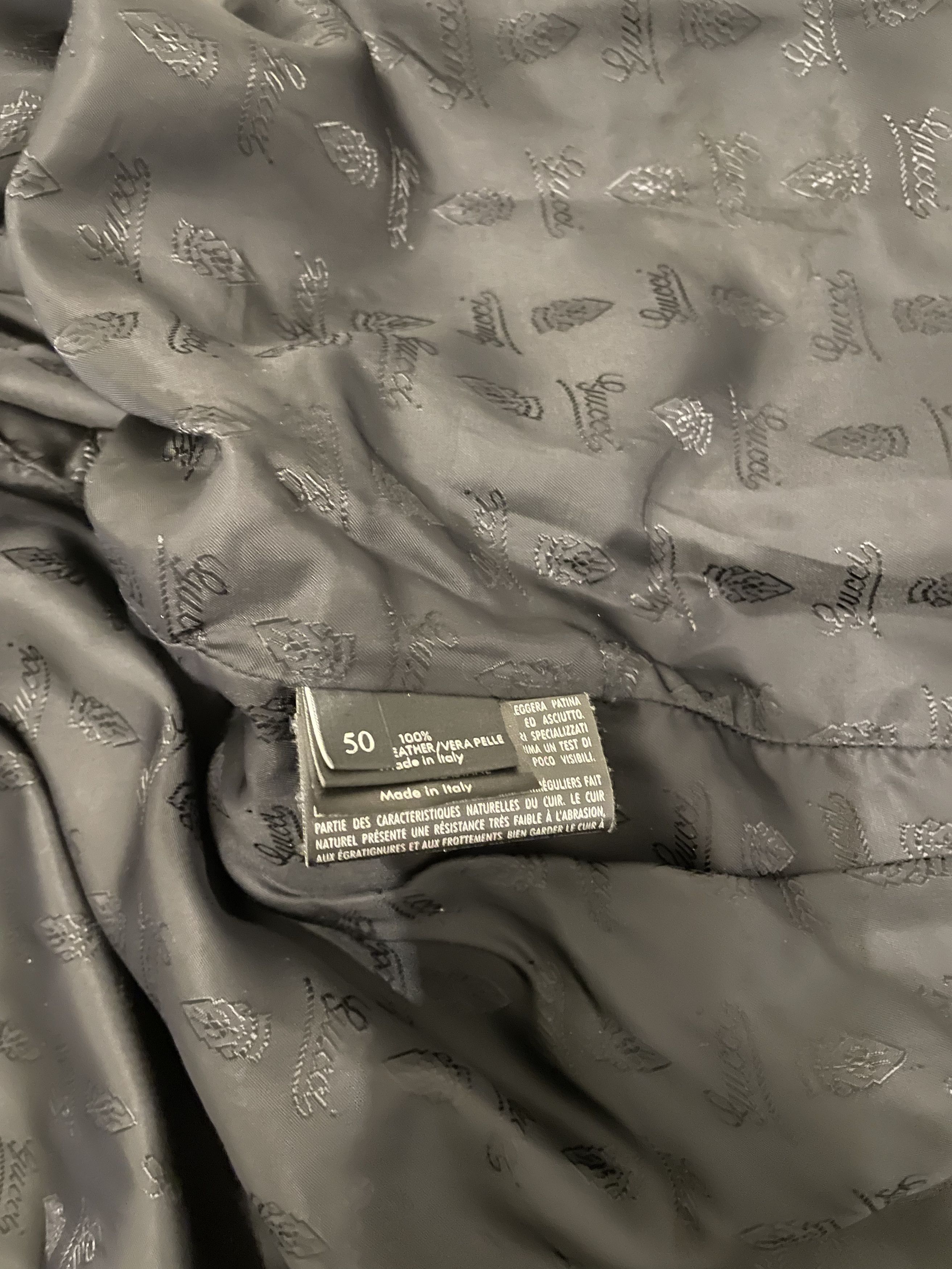 Gucci Leather Bomber Size US M / EU 48-50 / 2 - 5 Thumbnail