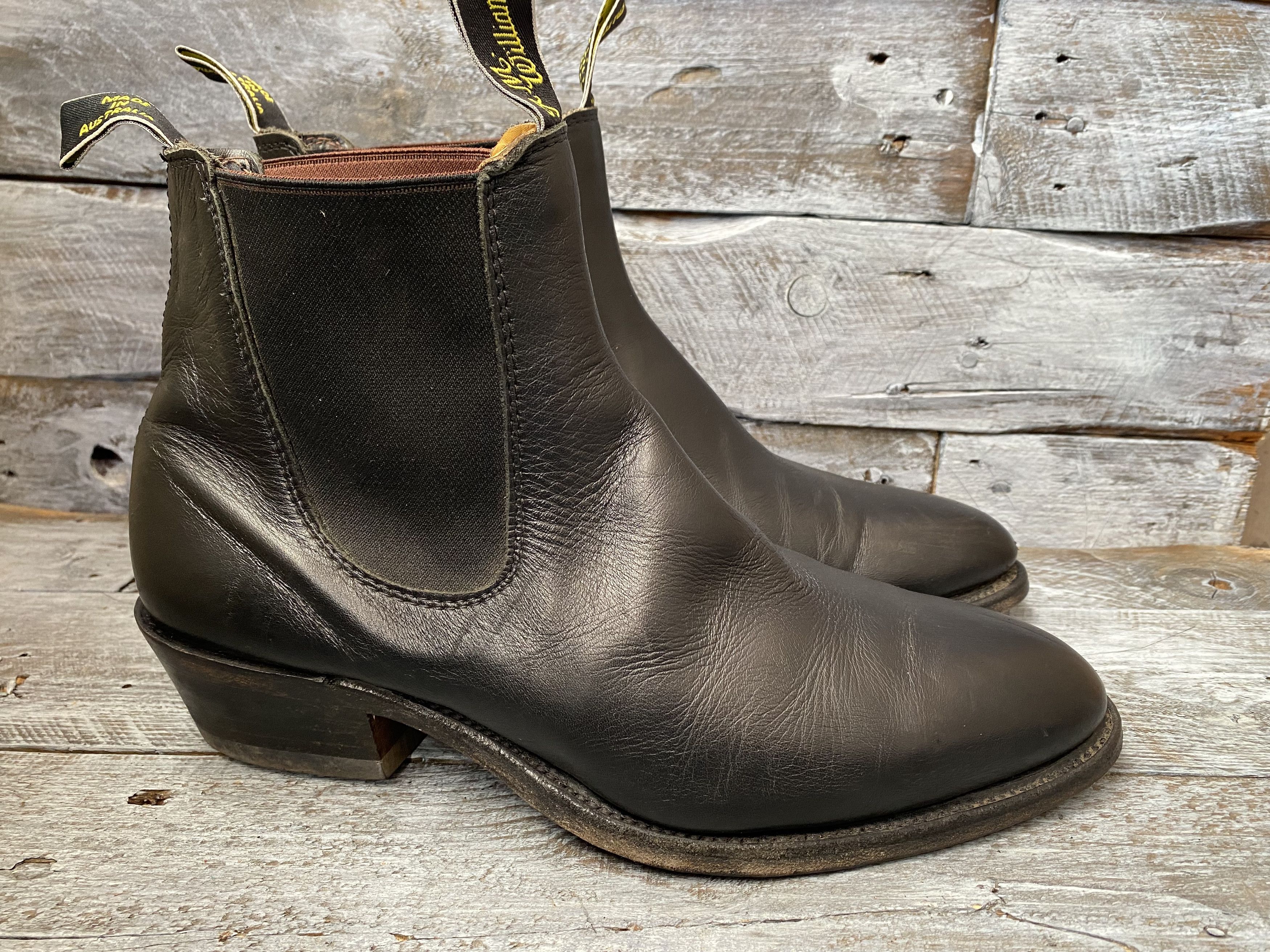 R.M. Williams R.M.Williams chelsea boots, cuban heel szUk 8.5G Size US 9.5 / EU 42-43 - 11 Thumbnail
