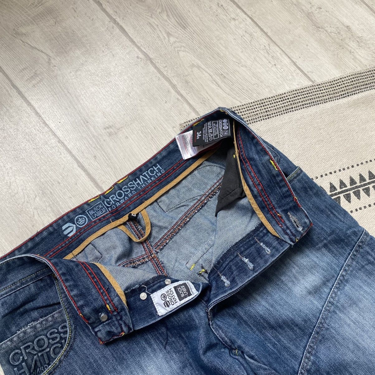 If Six Was Nine Vintage 2000s Avant-garde If Six Was Nine style Denim pants Size US 32 / EU 48 - 6 Thumbnail