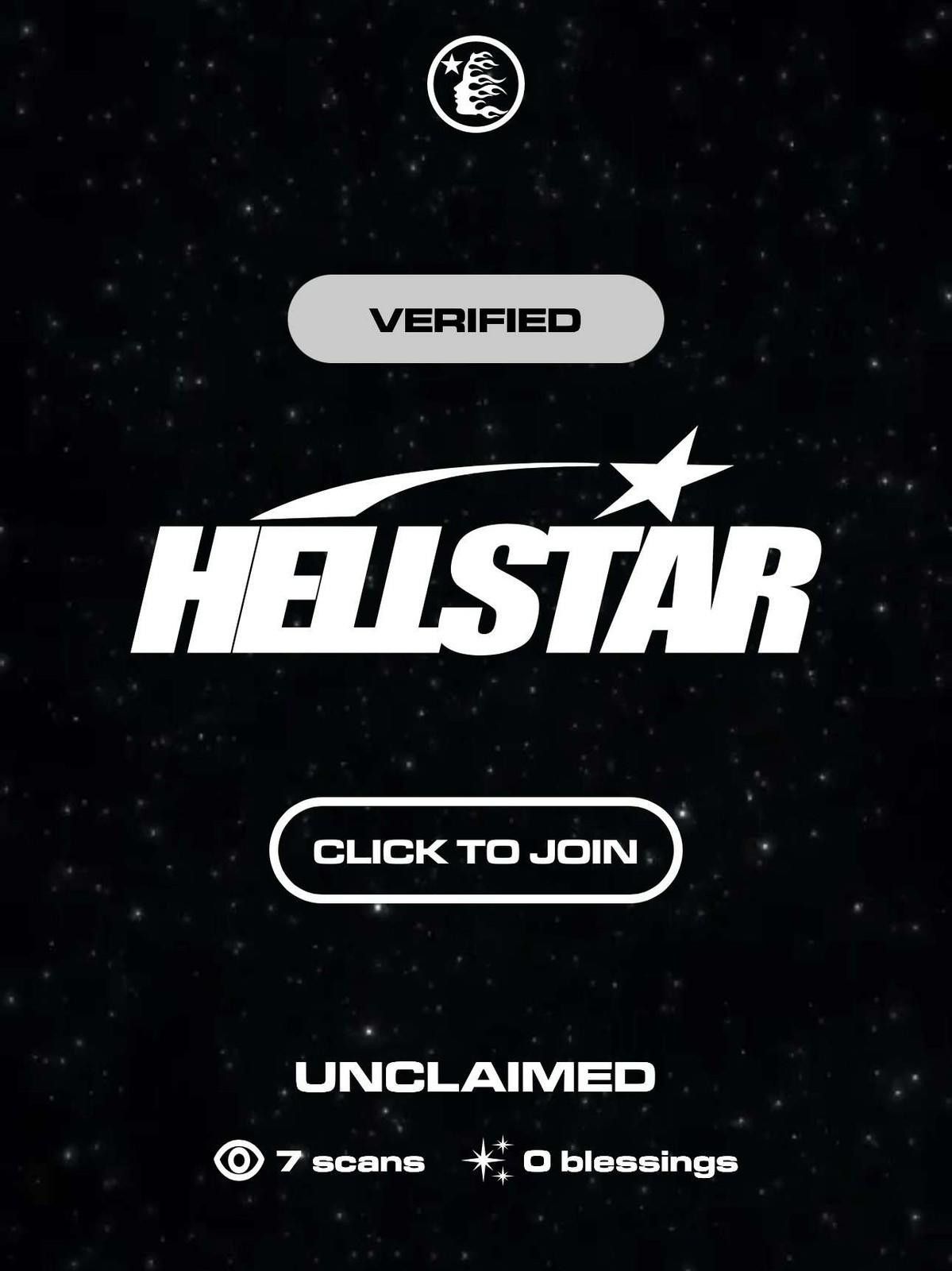 HELLSTAR Hellstar Beat Us! Tee White/Blue XL Used Size US XL / EU 56 / 4 - 7 Thumbnail