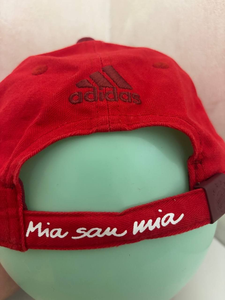 Adidas FC Bayern Munich Men'sbaseball cap Adidas Football Red Size ONE SIZE - 3 Thumbnail
