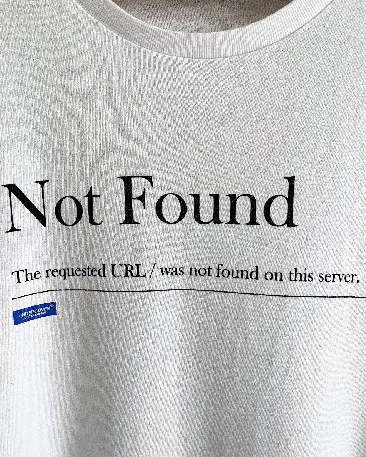 Undercover UNDERCOVER URL NOT FOUND TEES Size US M / EU 48-50 / 2 - 5 Thumbnail