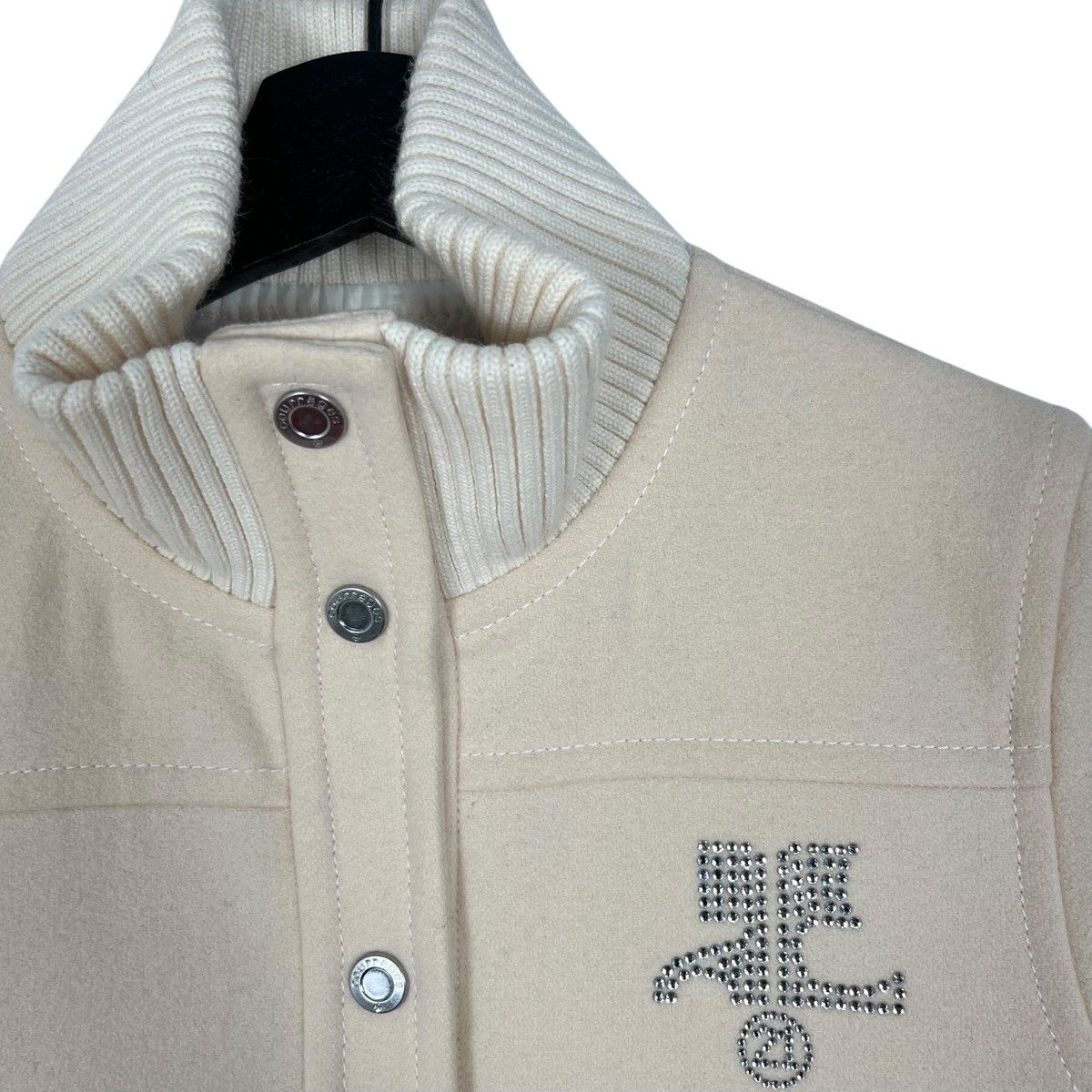 Courreges × Designer Courreges Snap Button Wool Jacket Size S / US 4 / IT 40 - 5 Thumbnail
