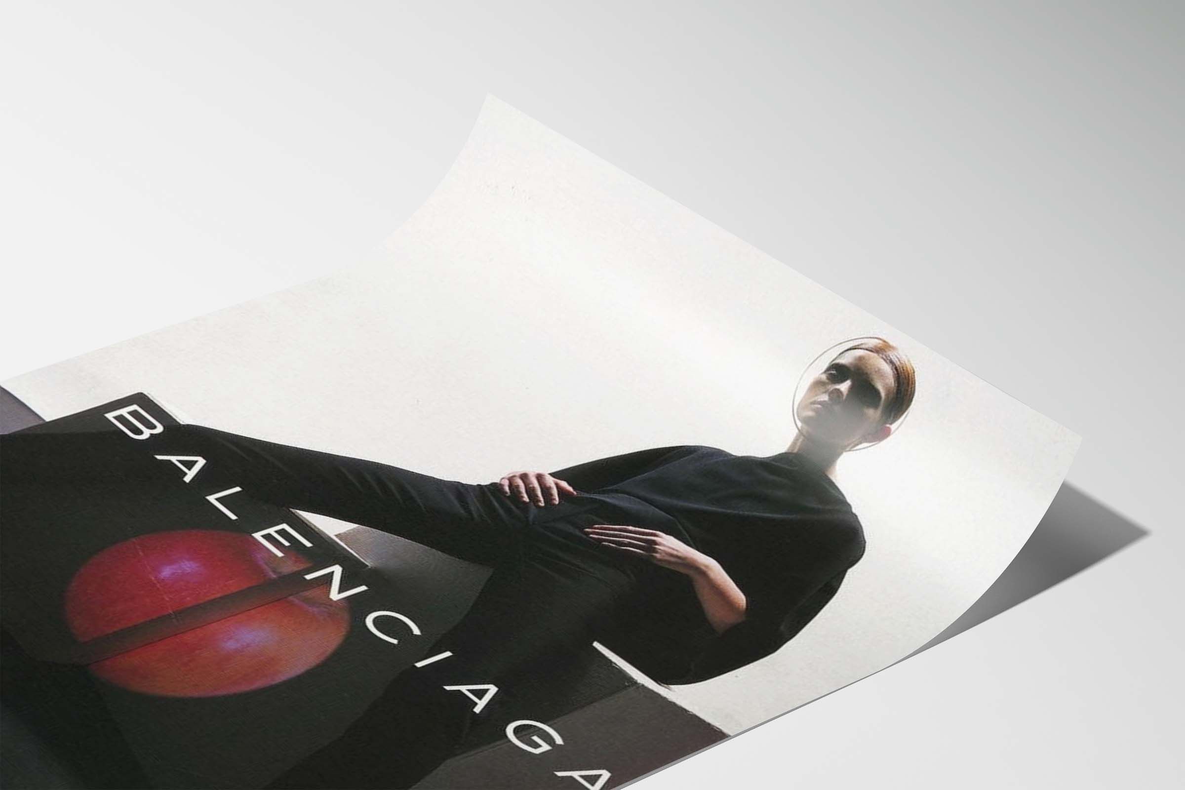 Balenciaga Balenciaga Poster Gift Vintage Archive Book Magazine Size ONE SIZE - 5 Thumbnail