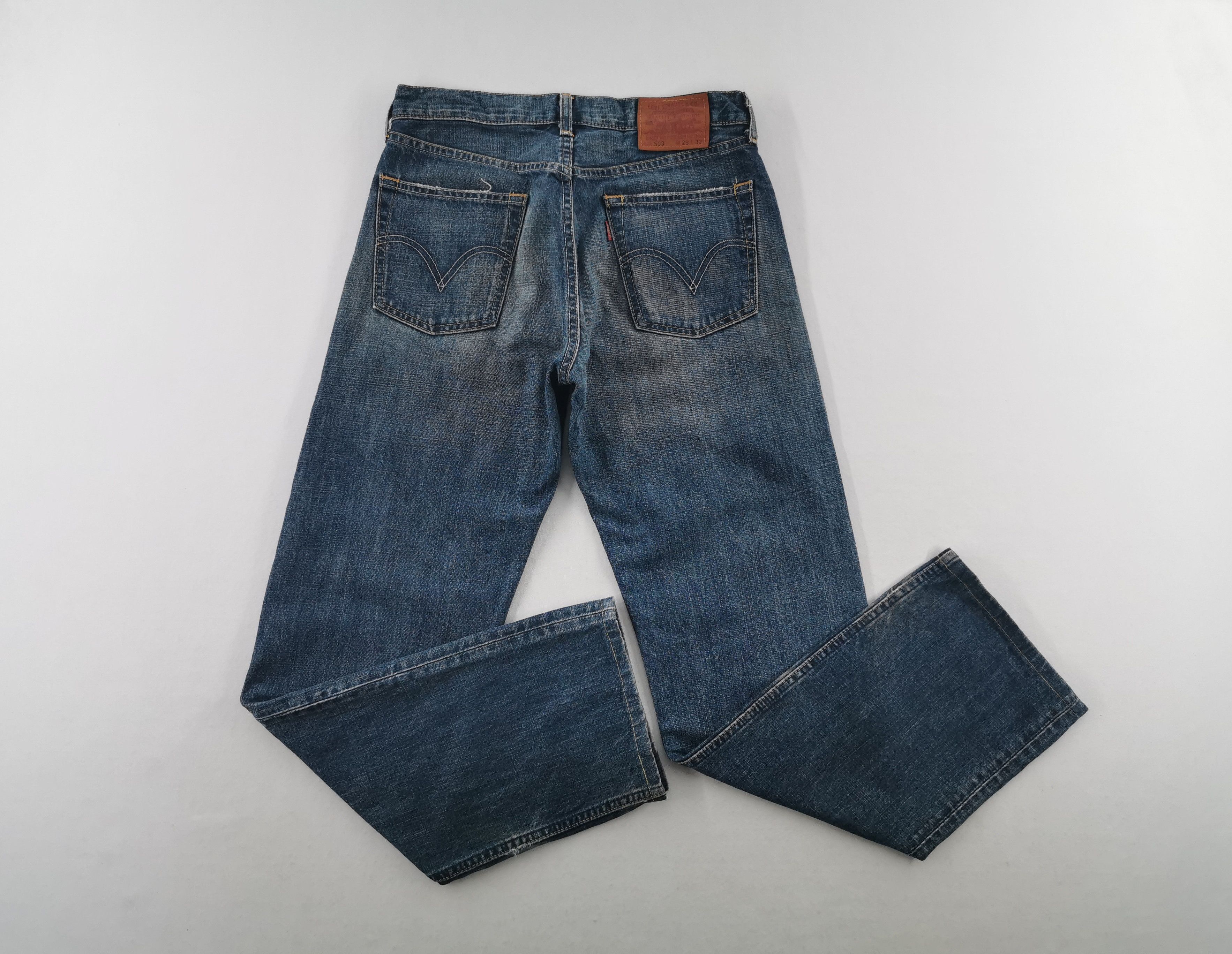 Levi's Vintage Levis Lot 503 Denim Made In Japan Size 30/29x33 Size US 30 / EU 46 - 2 Thumbnail