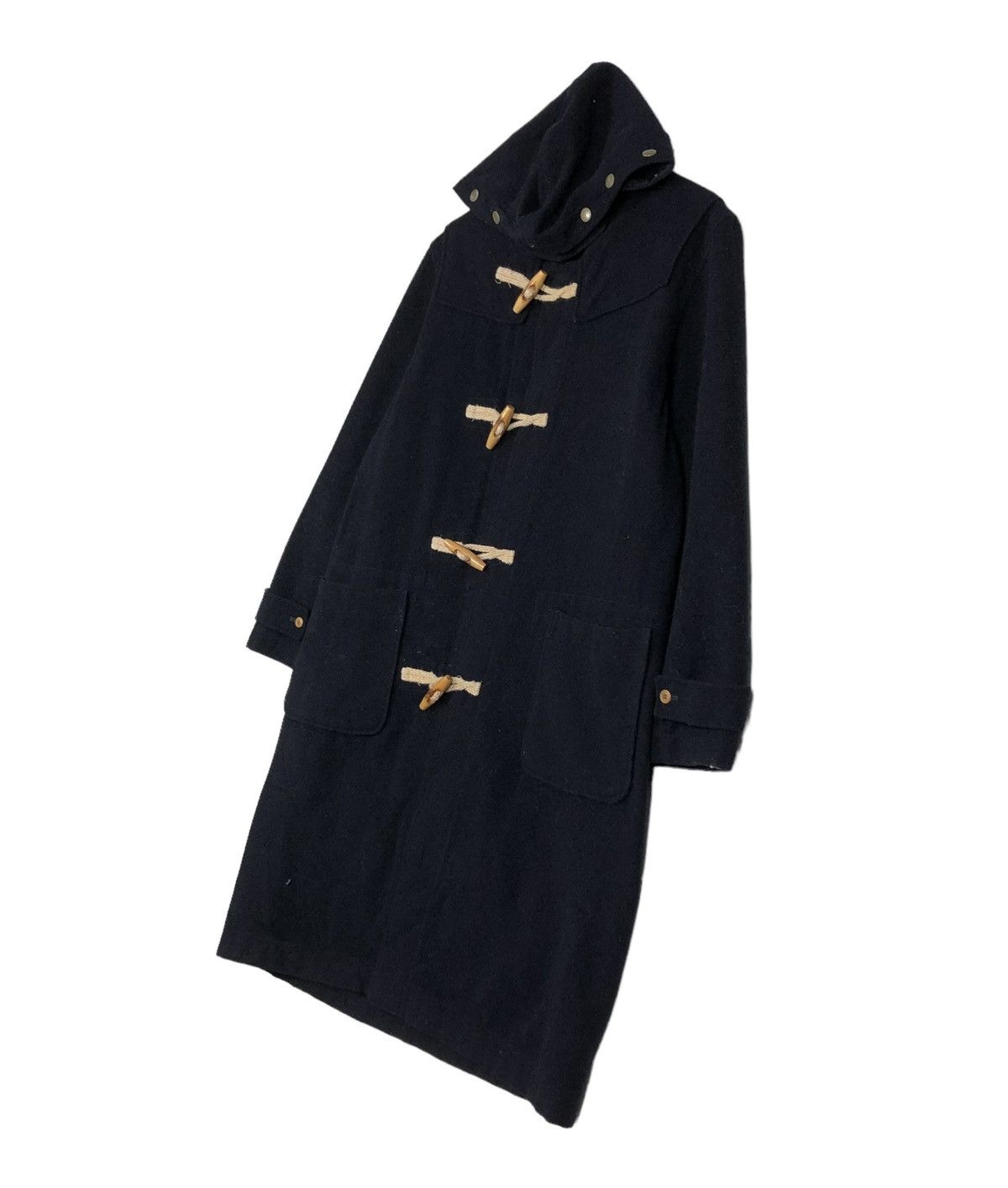 Japanese Brand 🔥VINTAGE WOOL LONG JACKET DUFFLE RALPH LAUREN Size US M / EU 48-50 / 2 - 2 Thumbnail