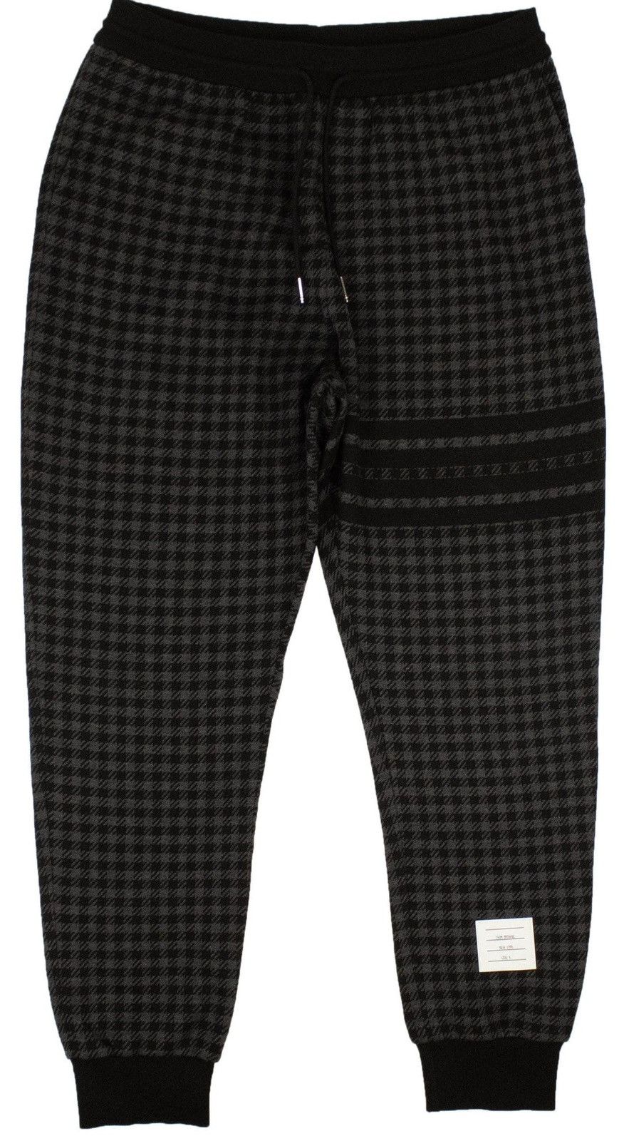 Thom Browne Thom Browne Knit Houndstooth Joggers Size US 34 / EU 50 - 1 Thumbnail