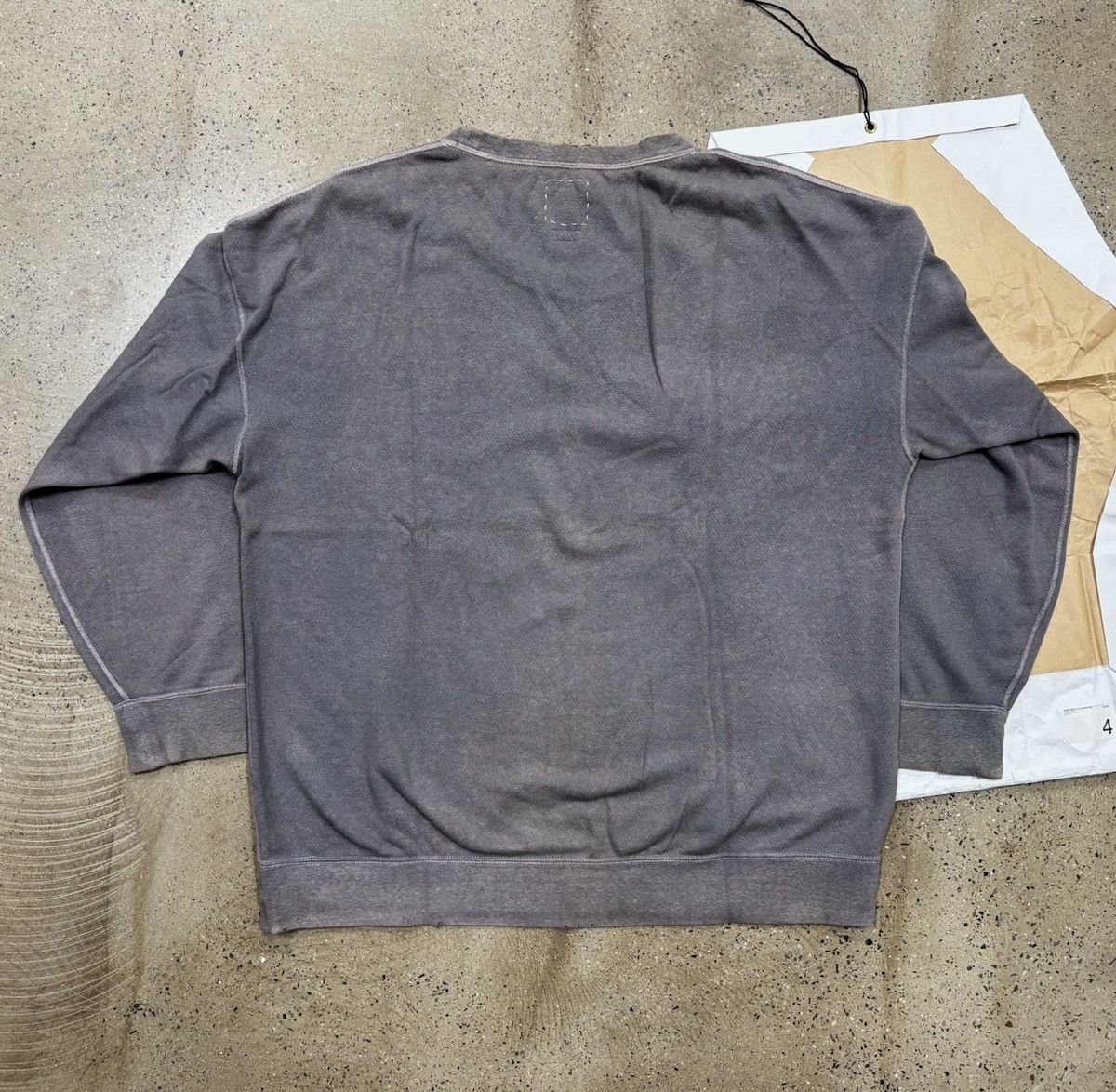 Visvim Visvim 21ss jumbo sweat l/s （uneven dye） Size US XL / EU 56 / 4 - 2 Thumbnail